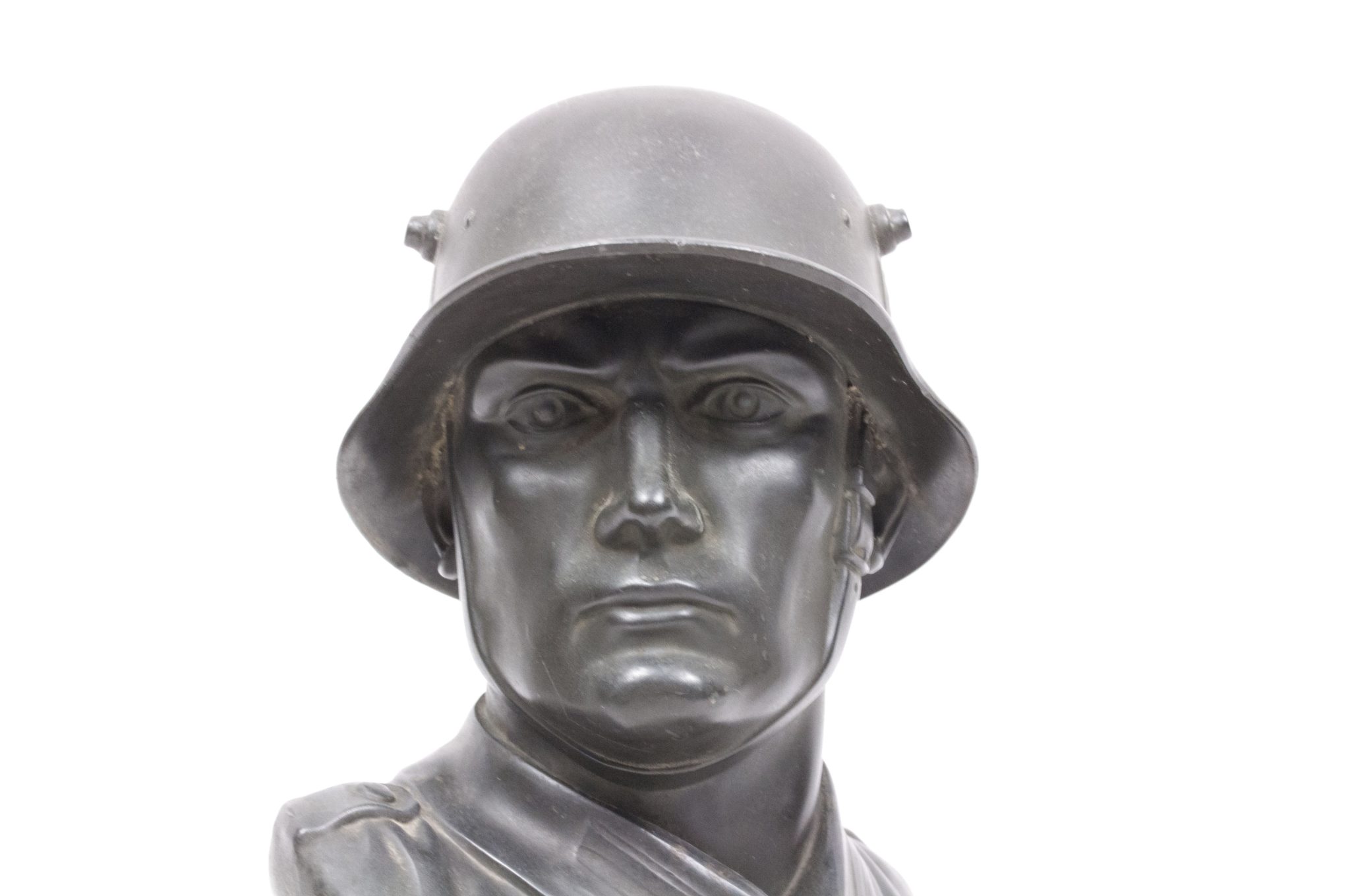 WWII Large German Wehrmacht soldier bust (30 cm height) - Image 36