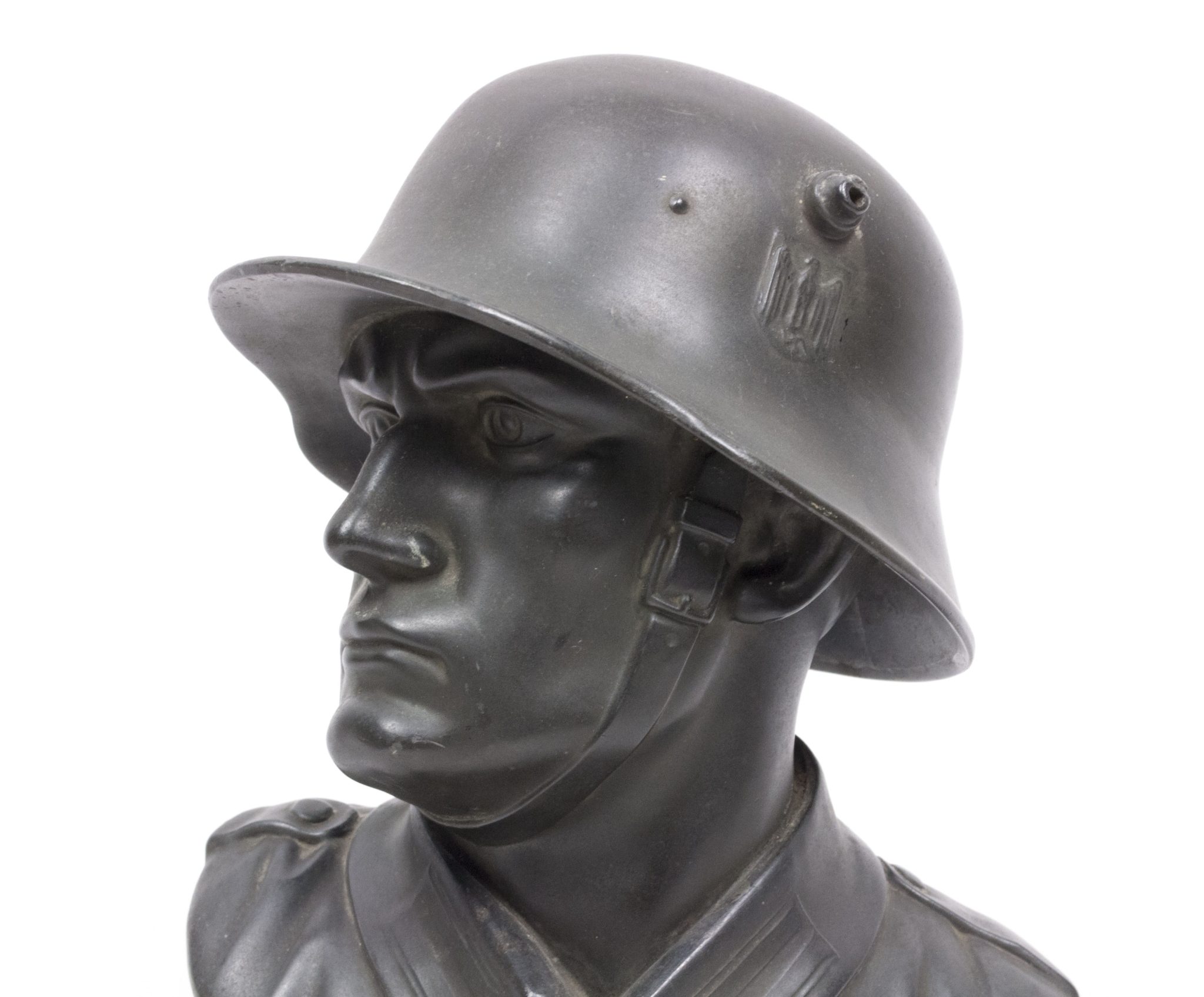 WWII Large German Wehrmacht soldier bust (30 cm height) (4)