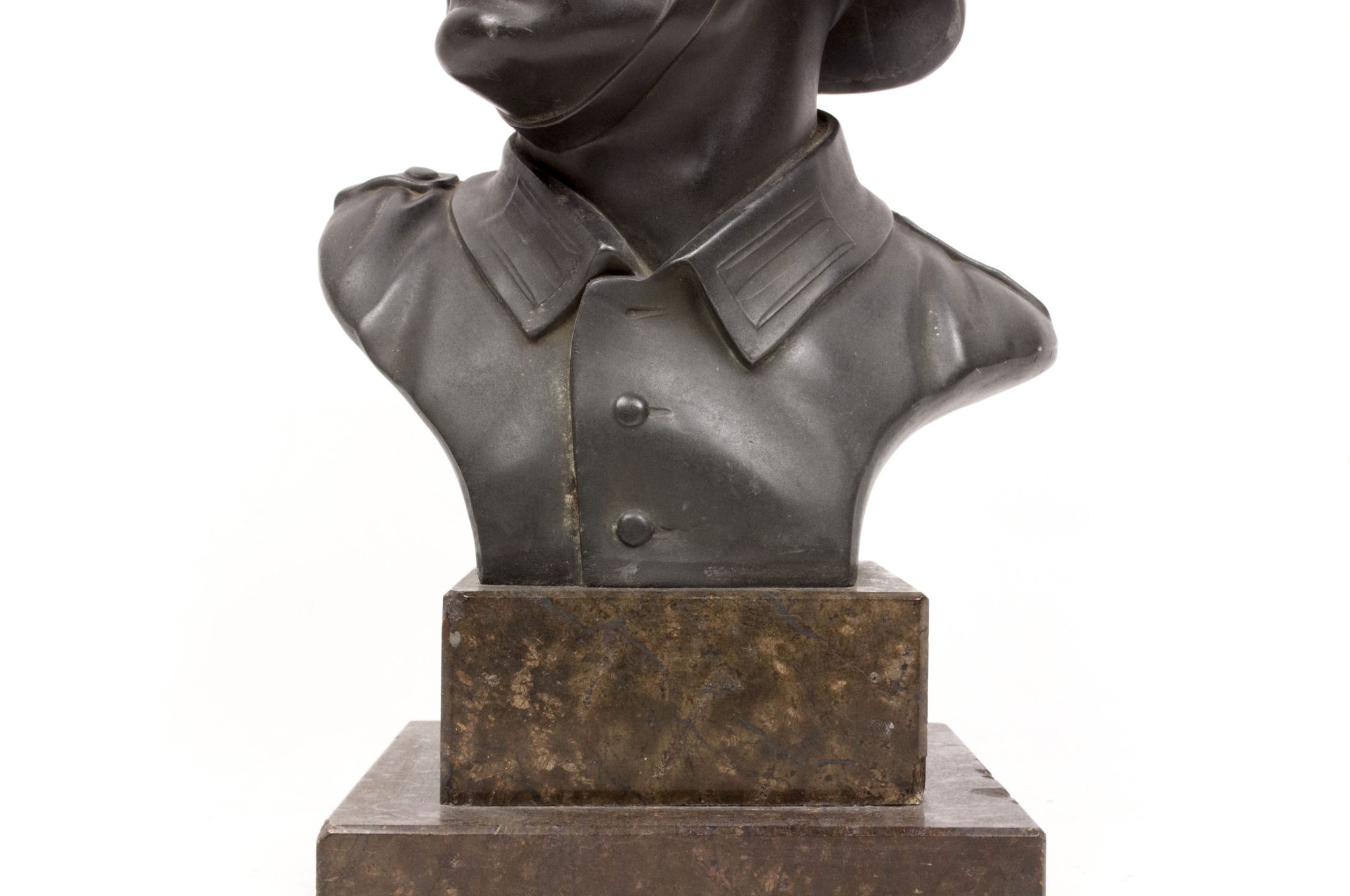 WWII Large German Wehrmacht soldier bust (30 cm height) - Image 5