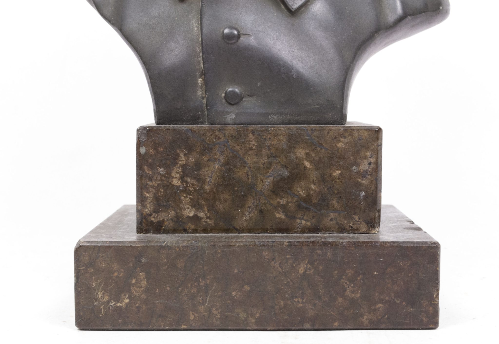 WWII Large German Wehrmacht soldier bust (30 cm height) - Image 6