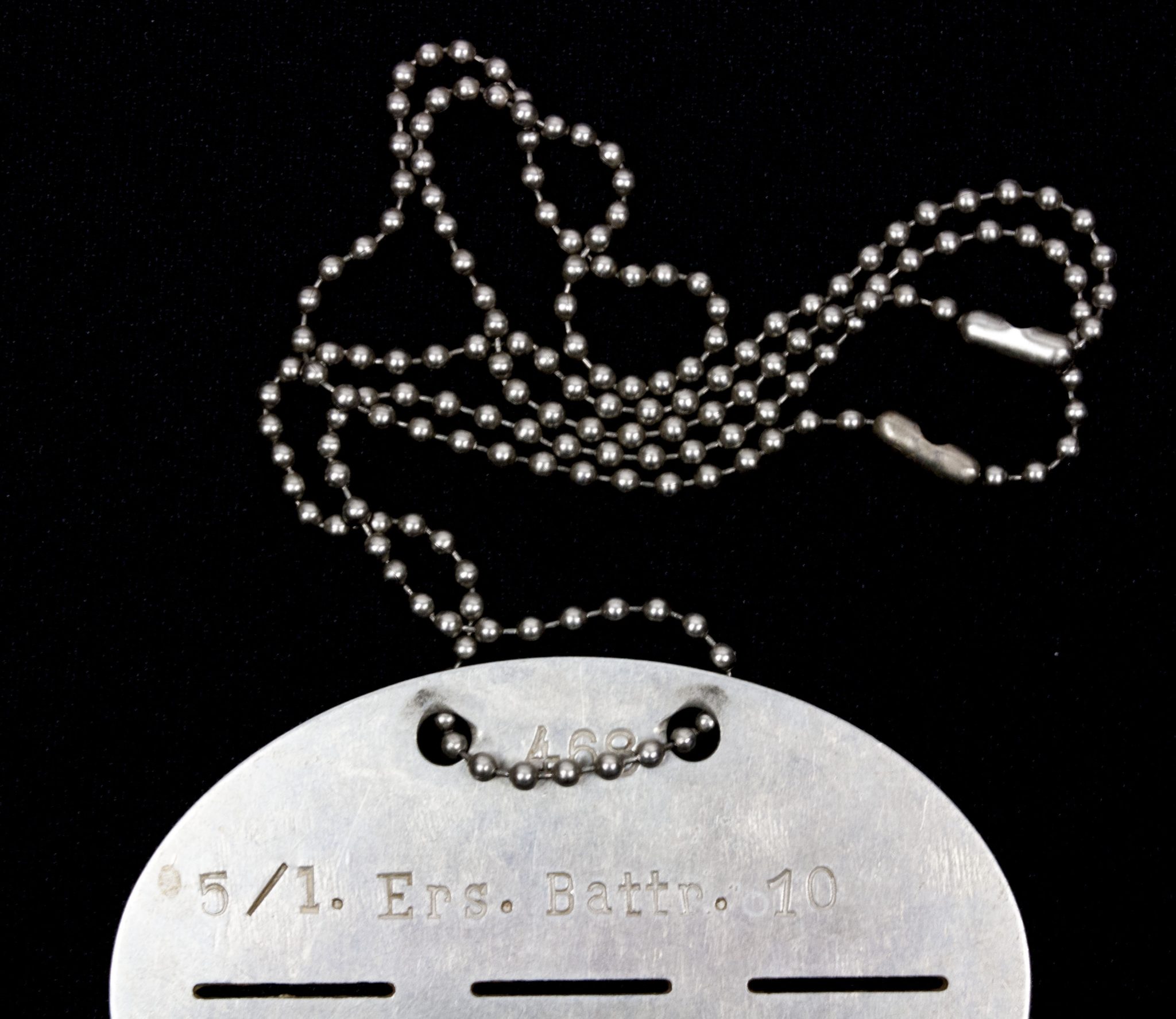 51. Ers. Battr. 10 Erkennungsmarke (2) 51. Ers. Battr. 10 Erkennungsmarke