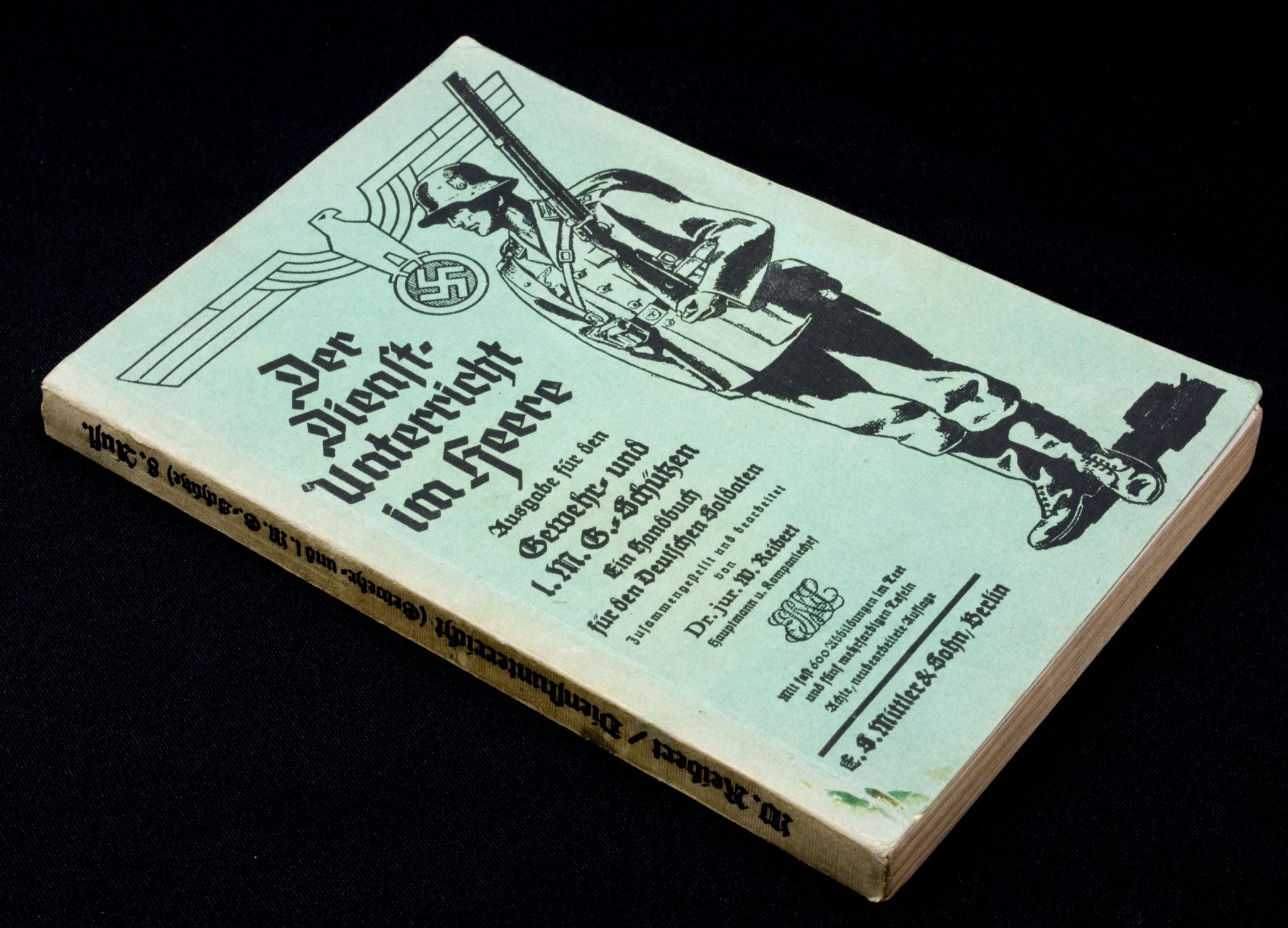 (Book) Der Dienstunterricht im heere Ausgabe für den Gewehr- und 1. M.G.-Schützen (2) (Book) Der Dienstunterricht im heere Ausgabe für den Gewehr- und 1. M.G.-Schützen