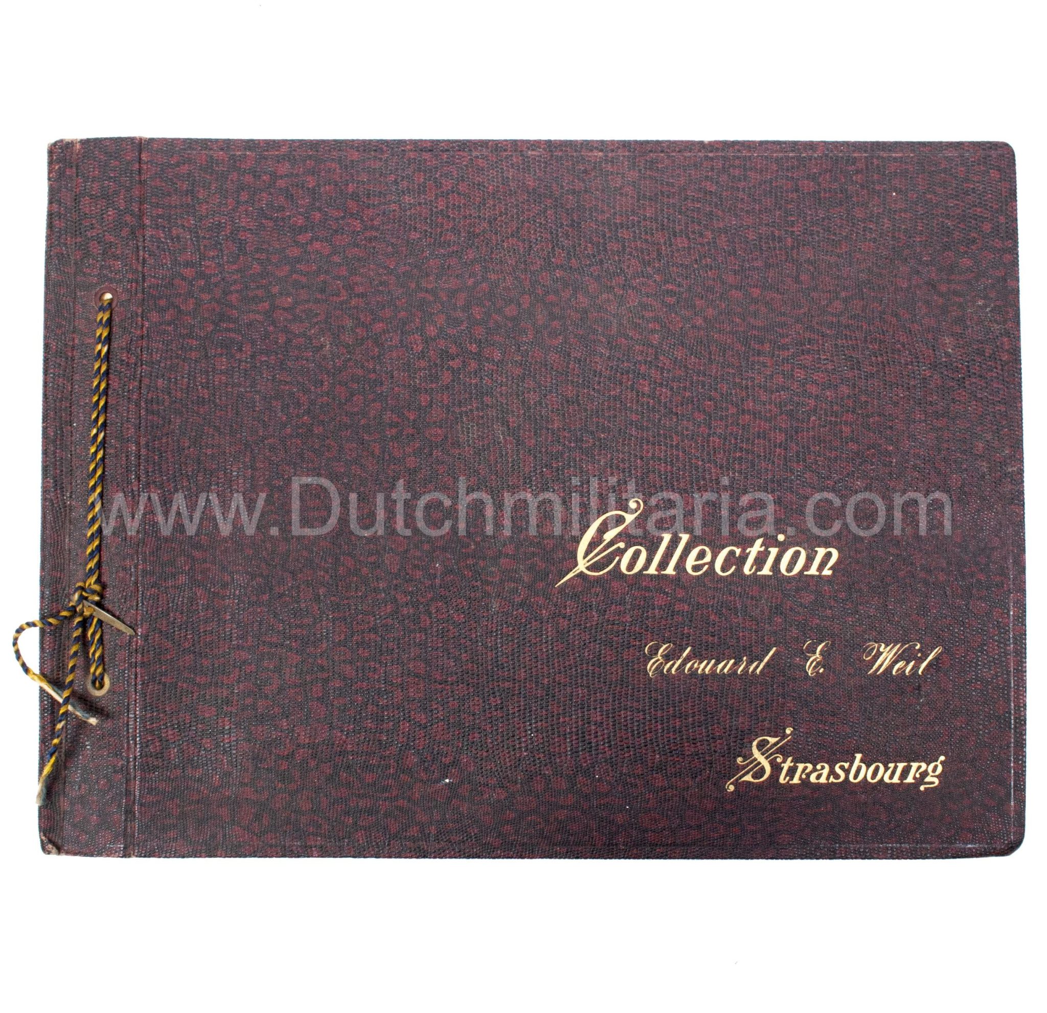 (Book) Collection Edouard E. Weil Strasbourg