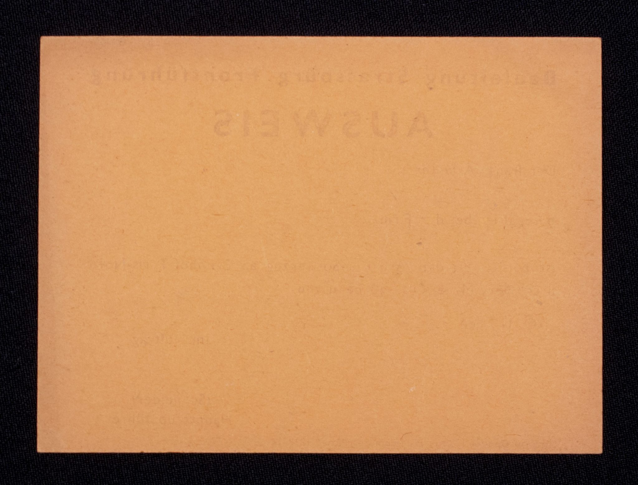 (France) Bauleitung Strassburg Frontführung Ausweis – Very rare (3) (France) Bauleitung Strassburg Frontführung Ausweis - Very rare