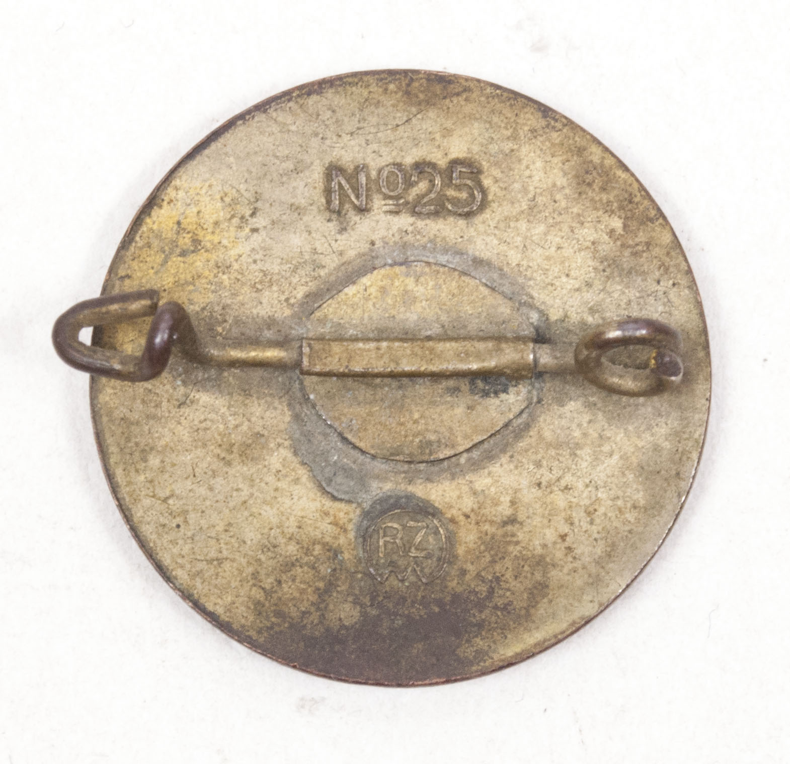 NSDAP memberbadge transitional period (MM RZM No25 Rudolf Reiling) (5) NSDAP memberbadge transitional period (MM RZM No25 Rudolf Reiling)