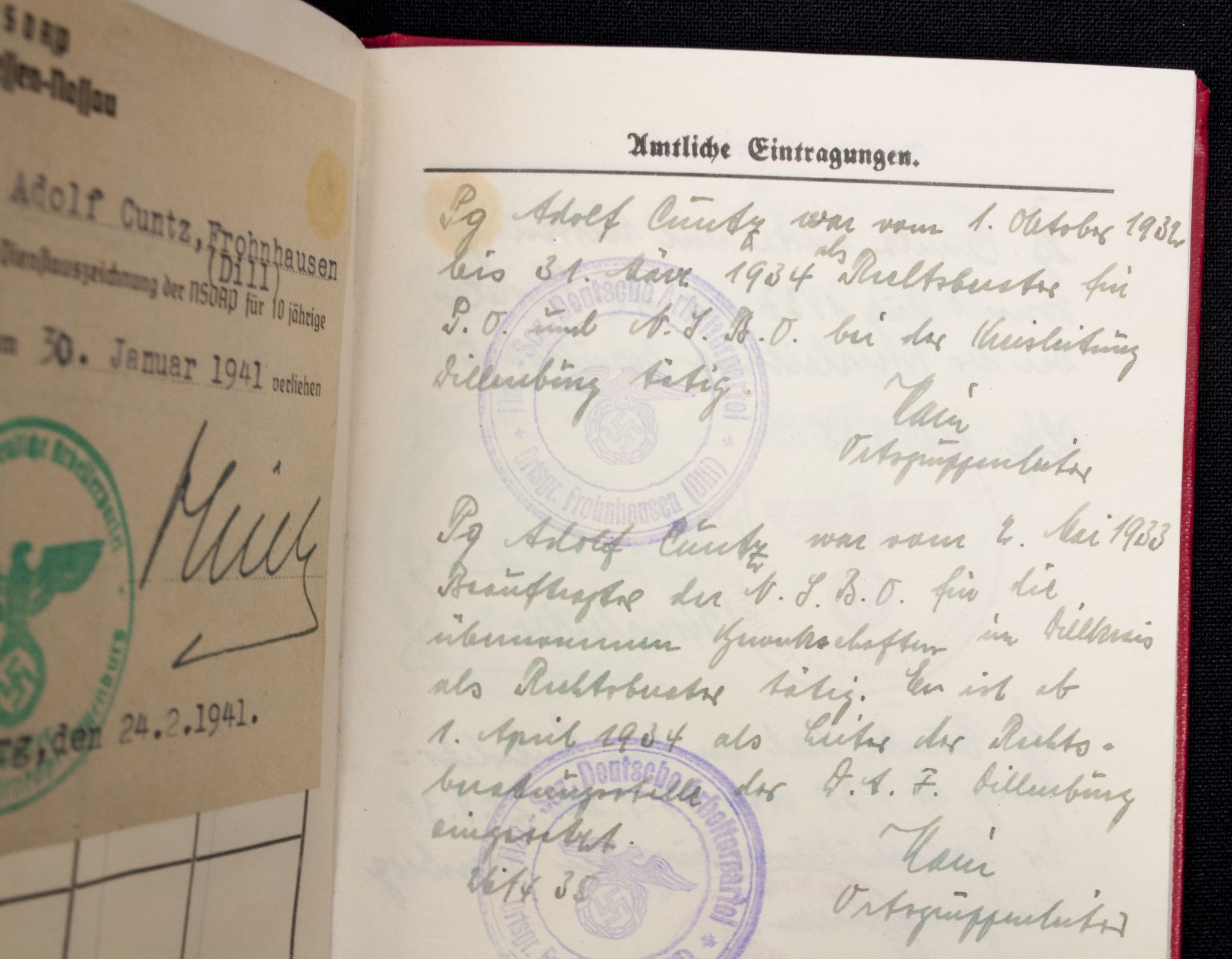 NSDAP speakers grouping Adolf Cuntz - rare - Image 37