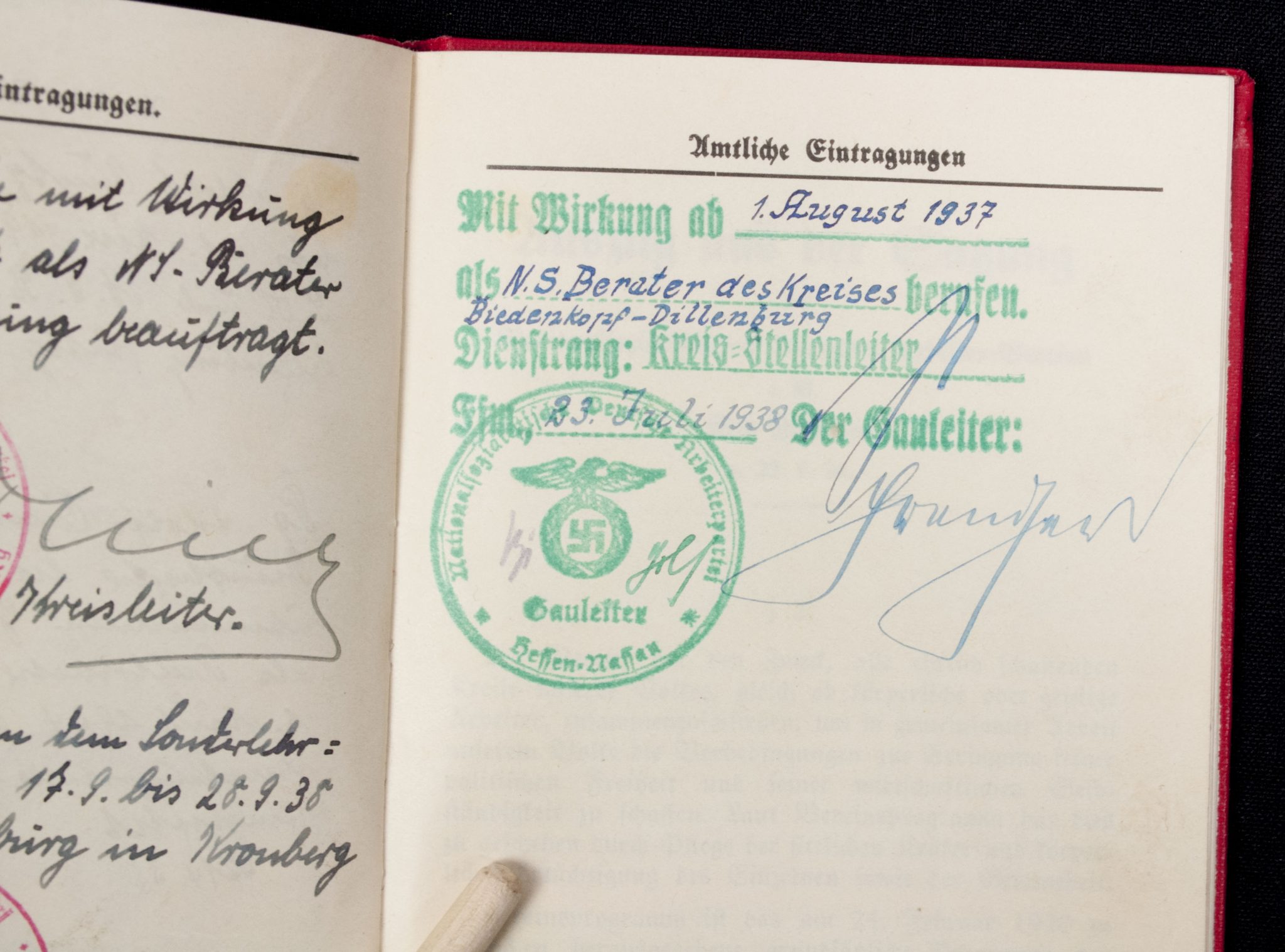 NSDAP speakers grouping Adolf Cuntz - rare - Image 41