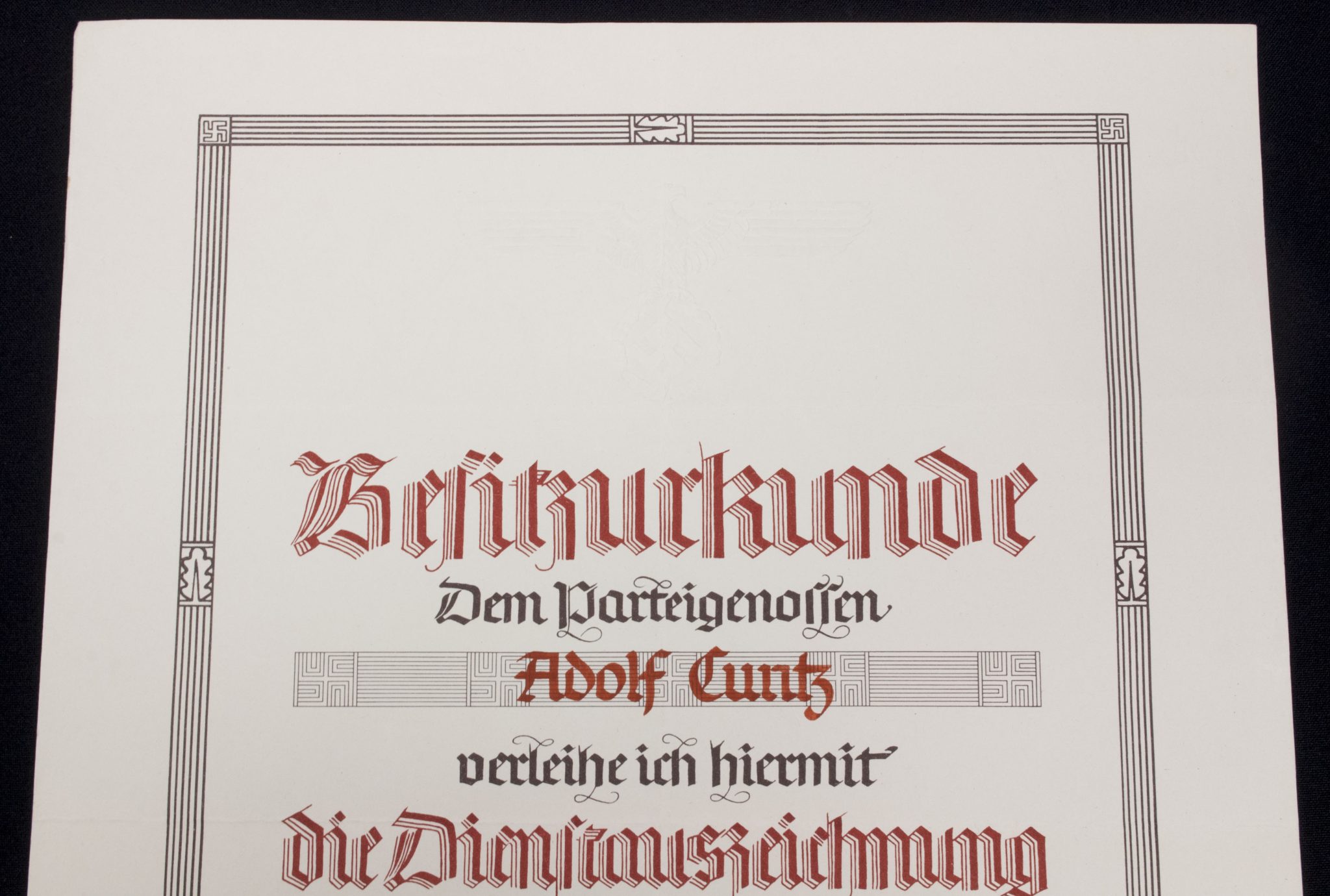 NSDAP speakers grouping Adolf Cuntz - rare - Image 4