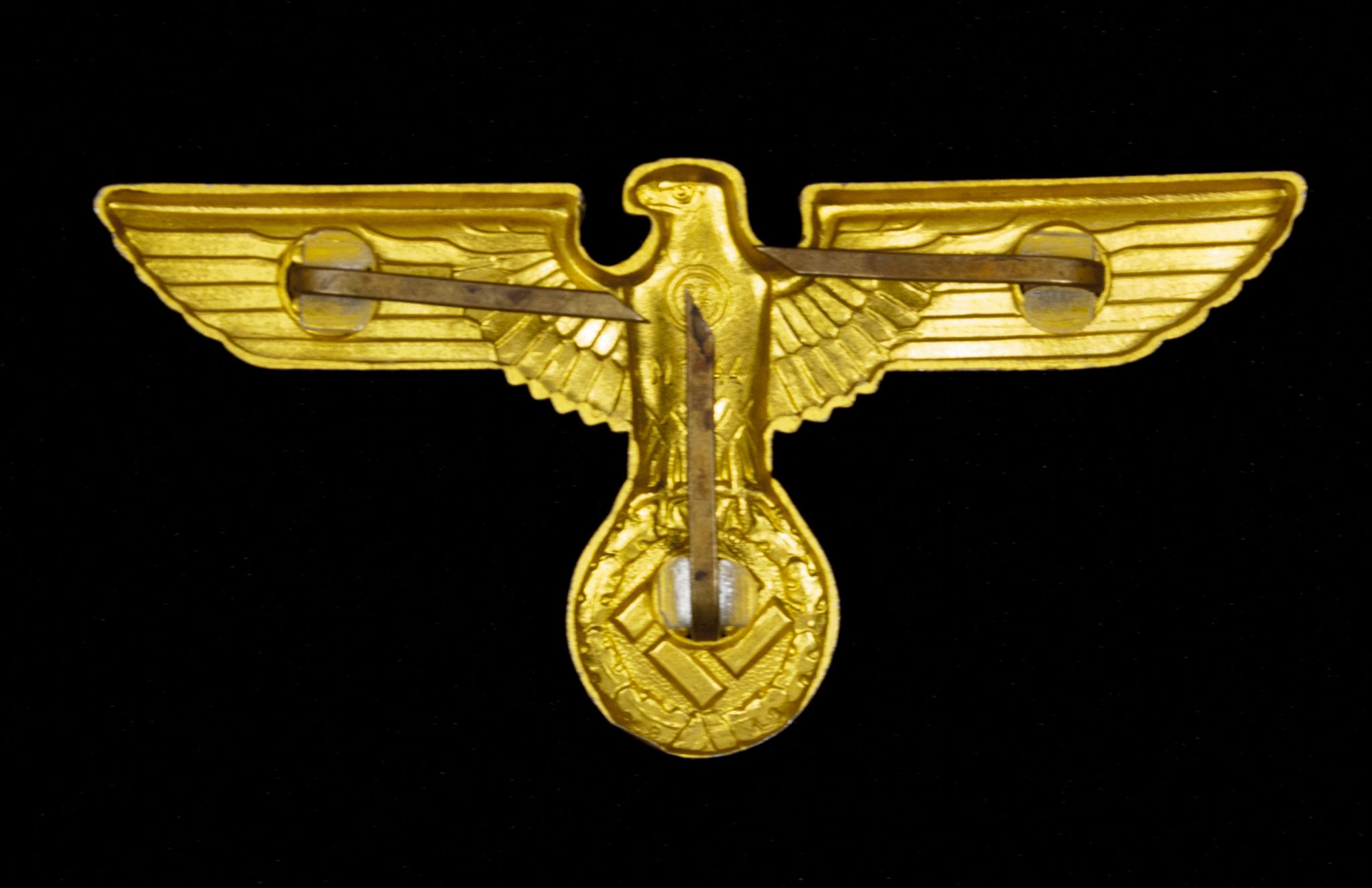 NSDAP visor cap eagle (RZM M144 C. Dinsel Berlin) (4) NSDAP visor cap eagle (RZM M144 C. Dinsel Berlin)