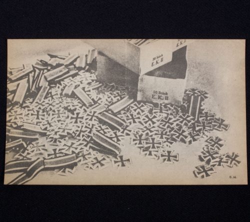 (Pamphlet) Electrahouse G-series anti-German “Iron crosses” pamphlet – rare