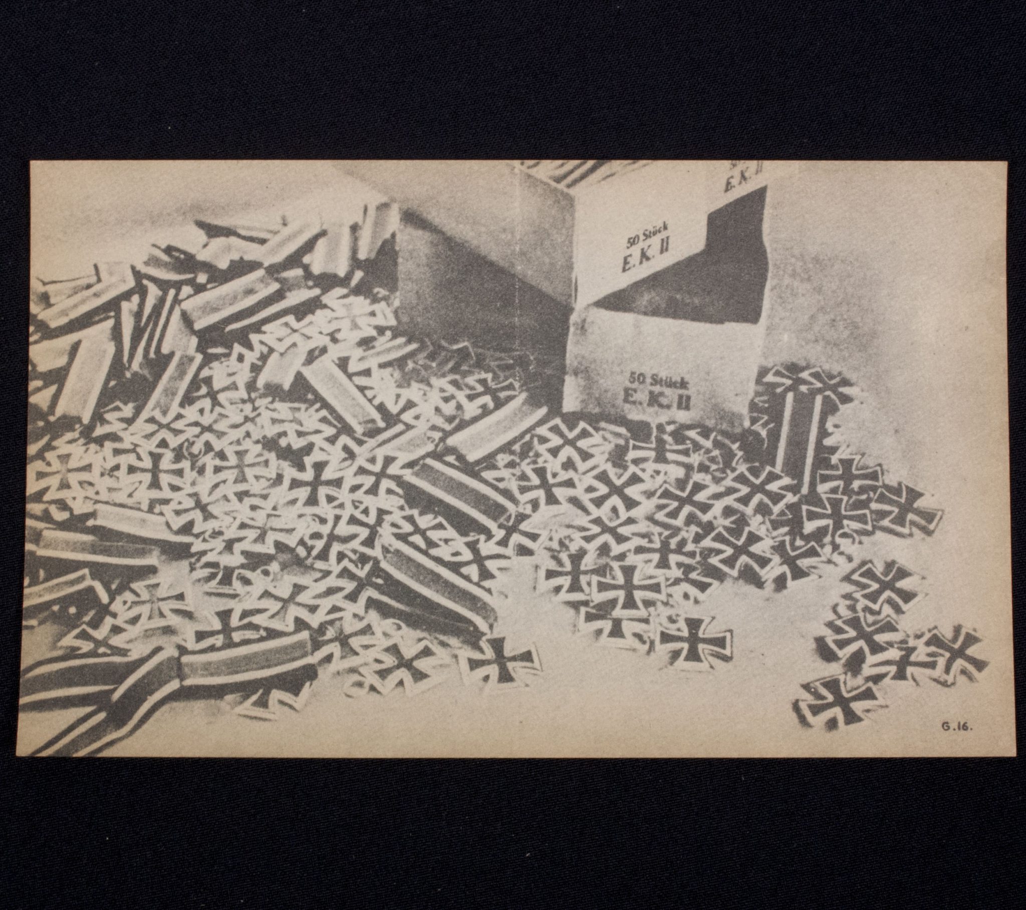 (Pamphlet) Electrahouse G-series anti-German “Iron crosses” pamphlet – rare