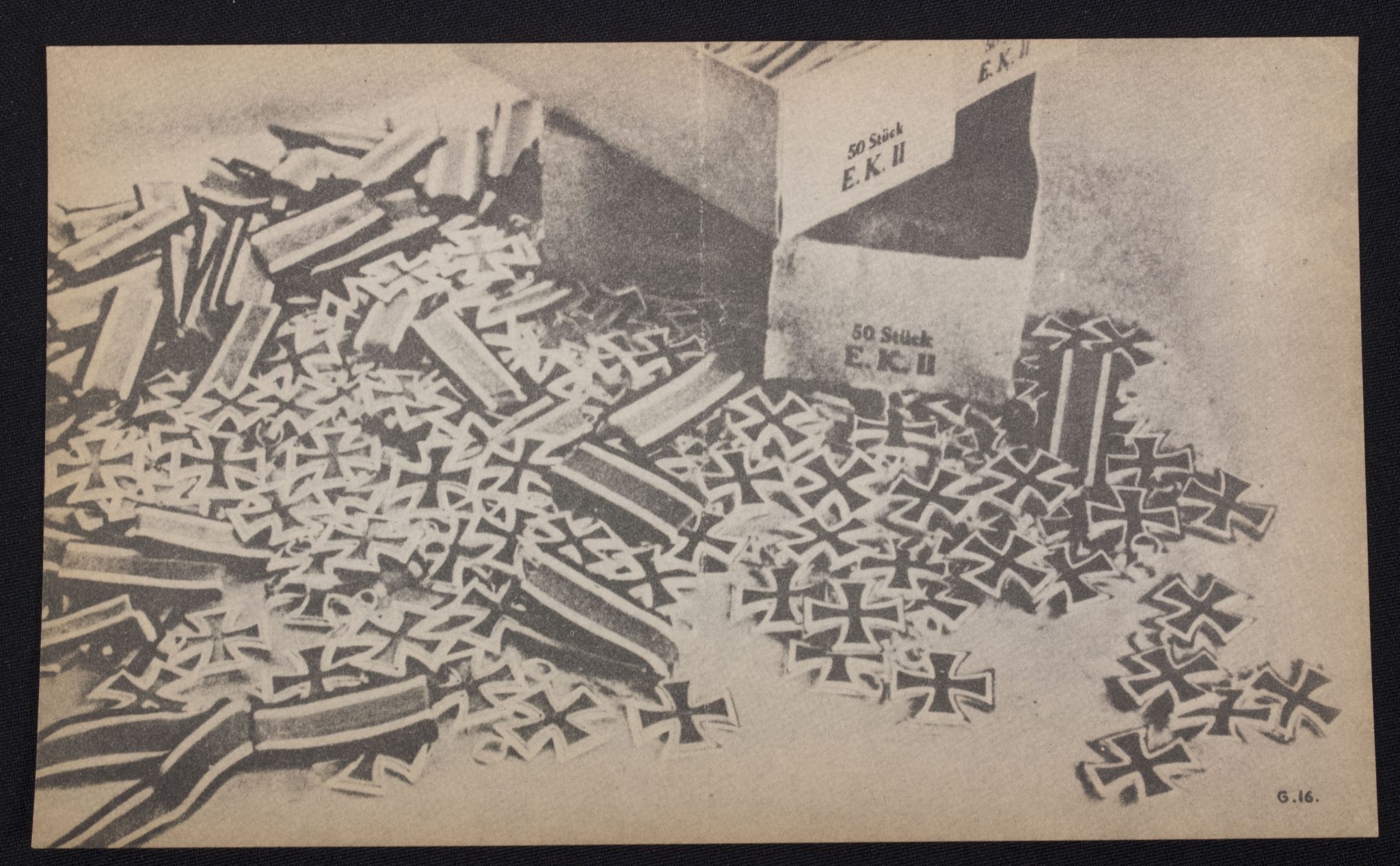 (Pamphlet) Electrahouse G-series anti-German “Iron crosses” pamphlet – rare