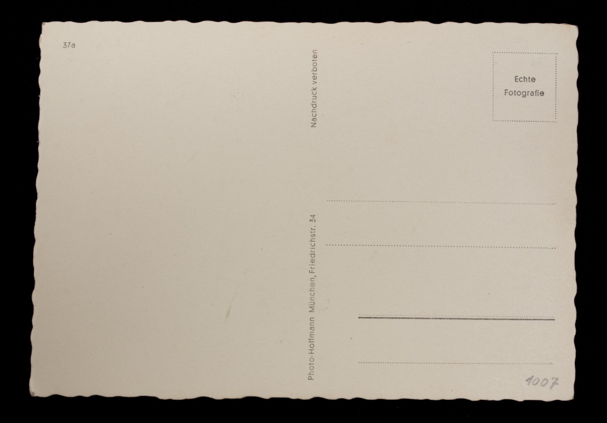 (Postcard) Adolf Hitler Photo-Hoffmann