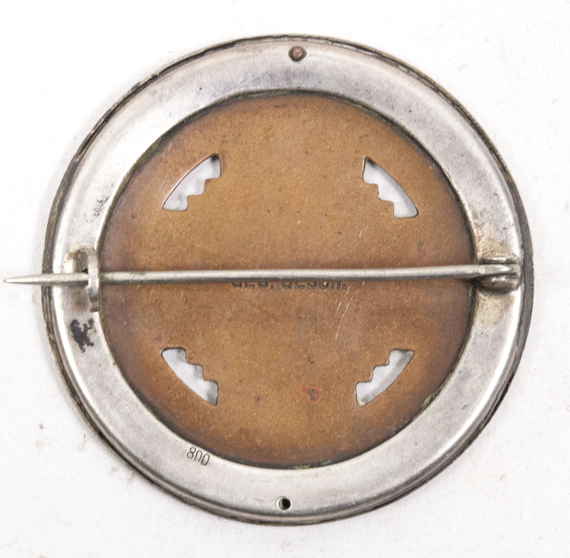 Reichsfachschaft deutscher Hebammen (RDH) Silver merit brooch (hallmerked 800 silver) (3) Reichsfachschaft deutscher Hebammen (RDH) Silver merit brooch (hallmerked 800 silver)