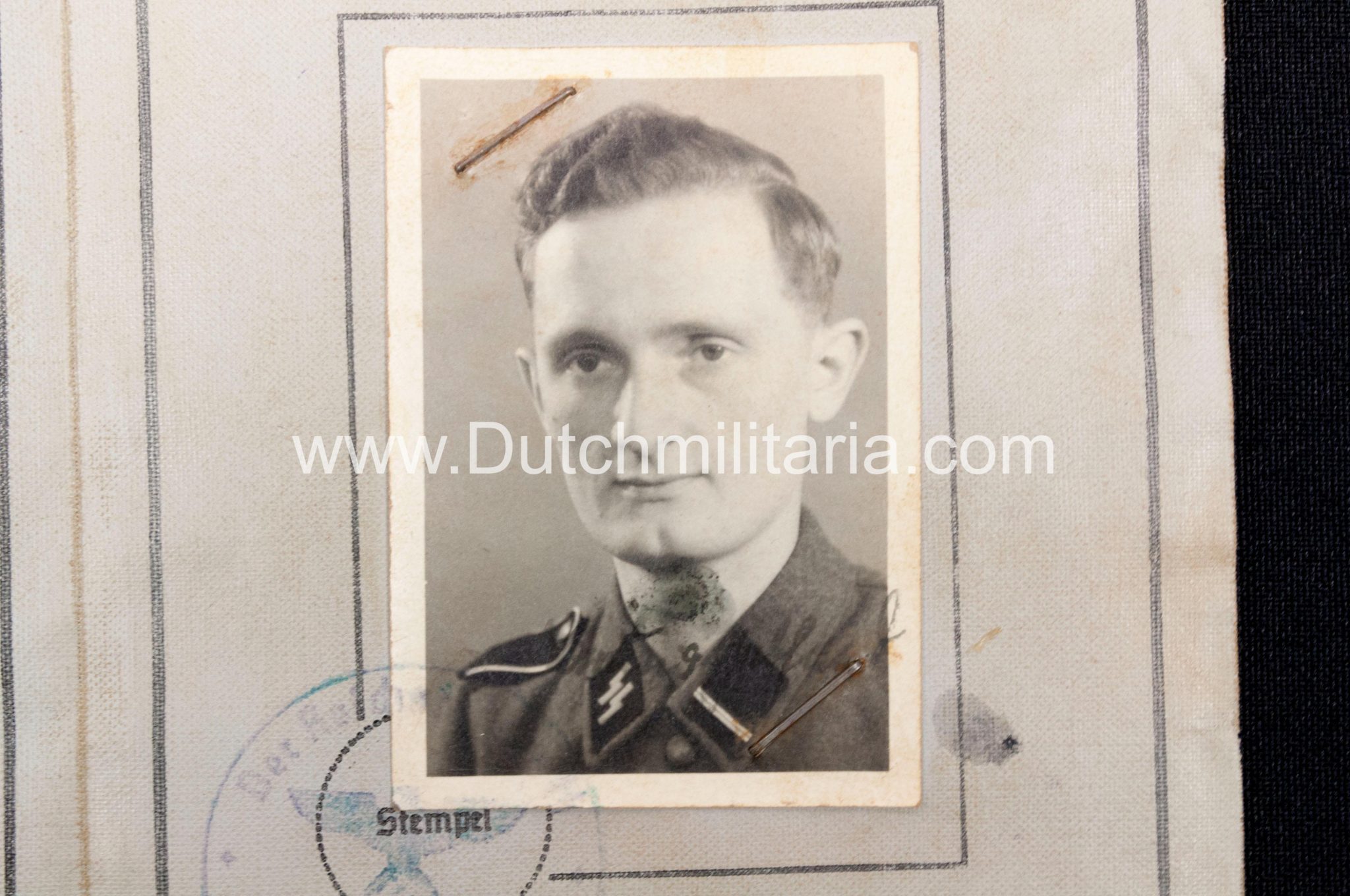 SS Führerschein Persönlicher Stab RF-SS Heinrich Himmler - rare