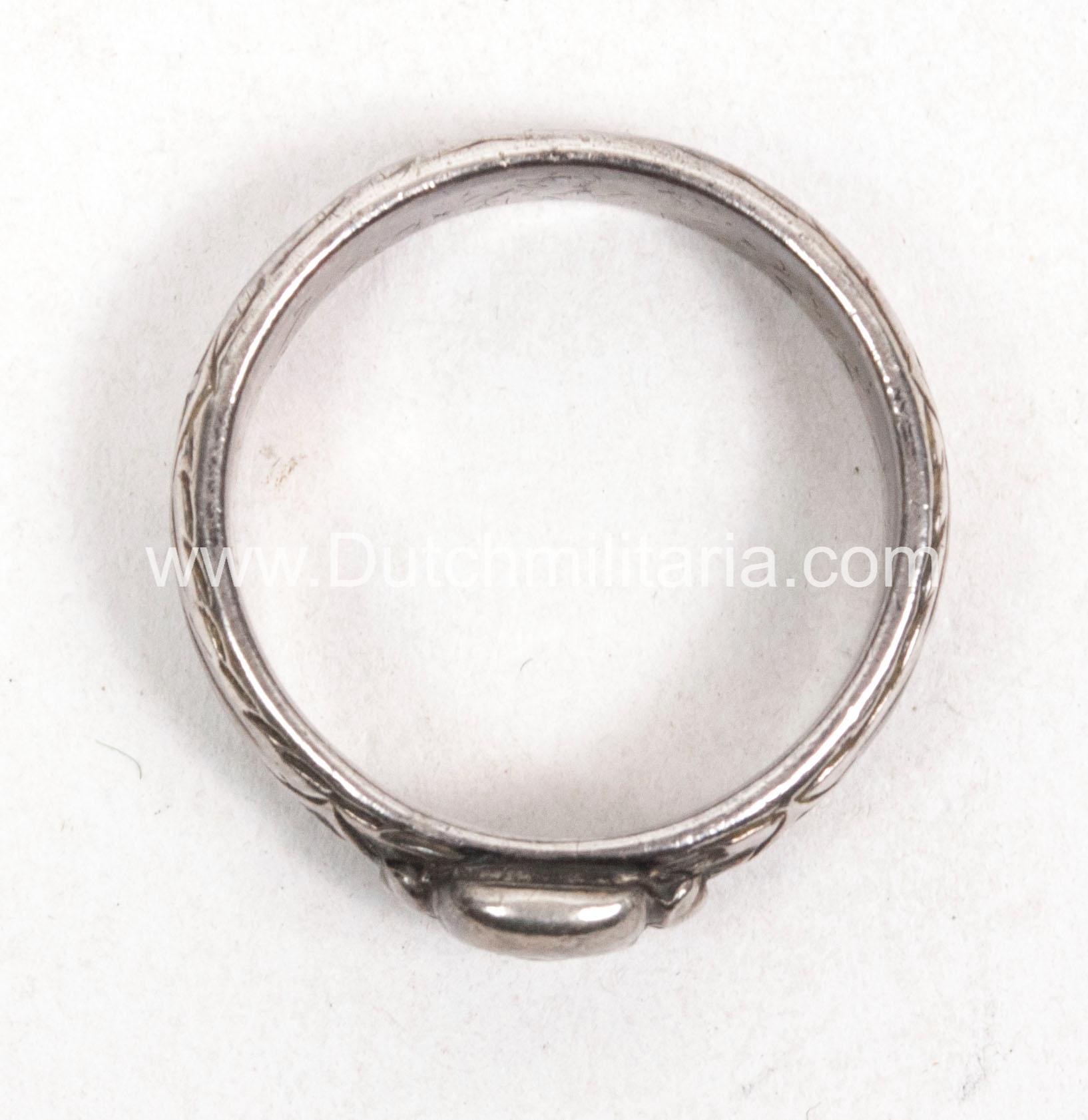 SS Totenkopfring / Ehrenring - rare - Image 23