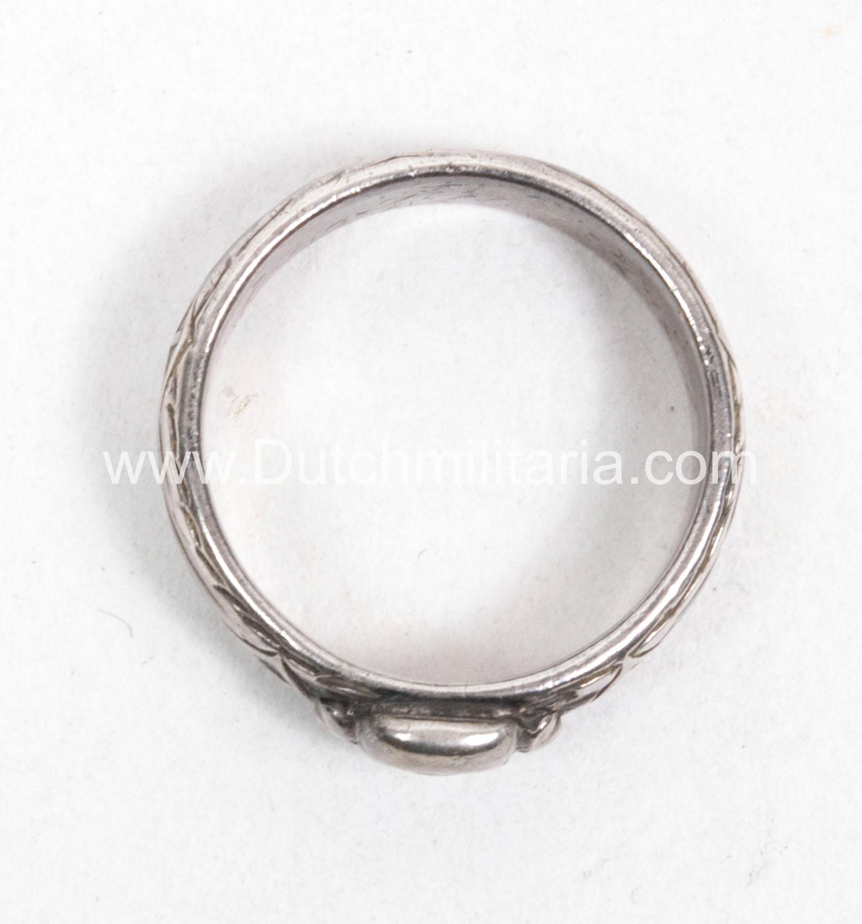 SS Totenkopfring / Ehrenring - rare - Image 24