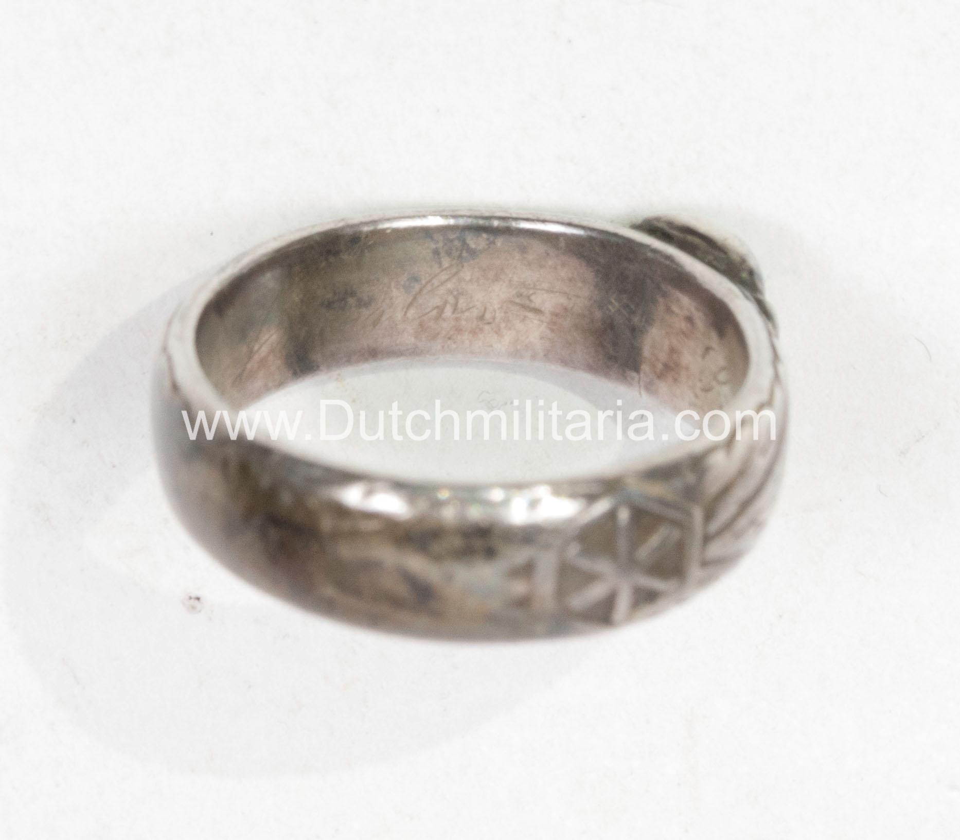 SS Totenkopfring / Ehrenring - rare - Image 31