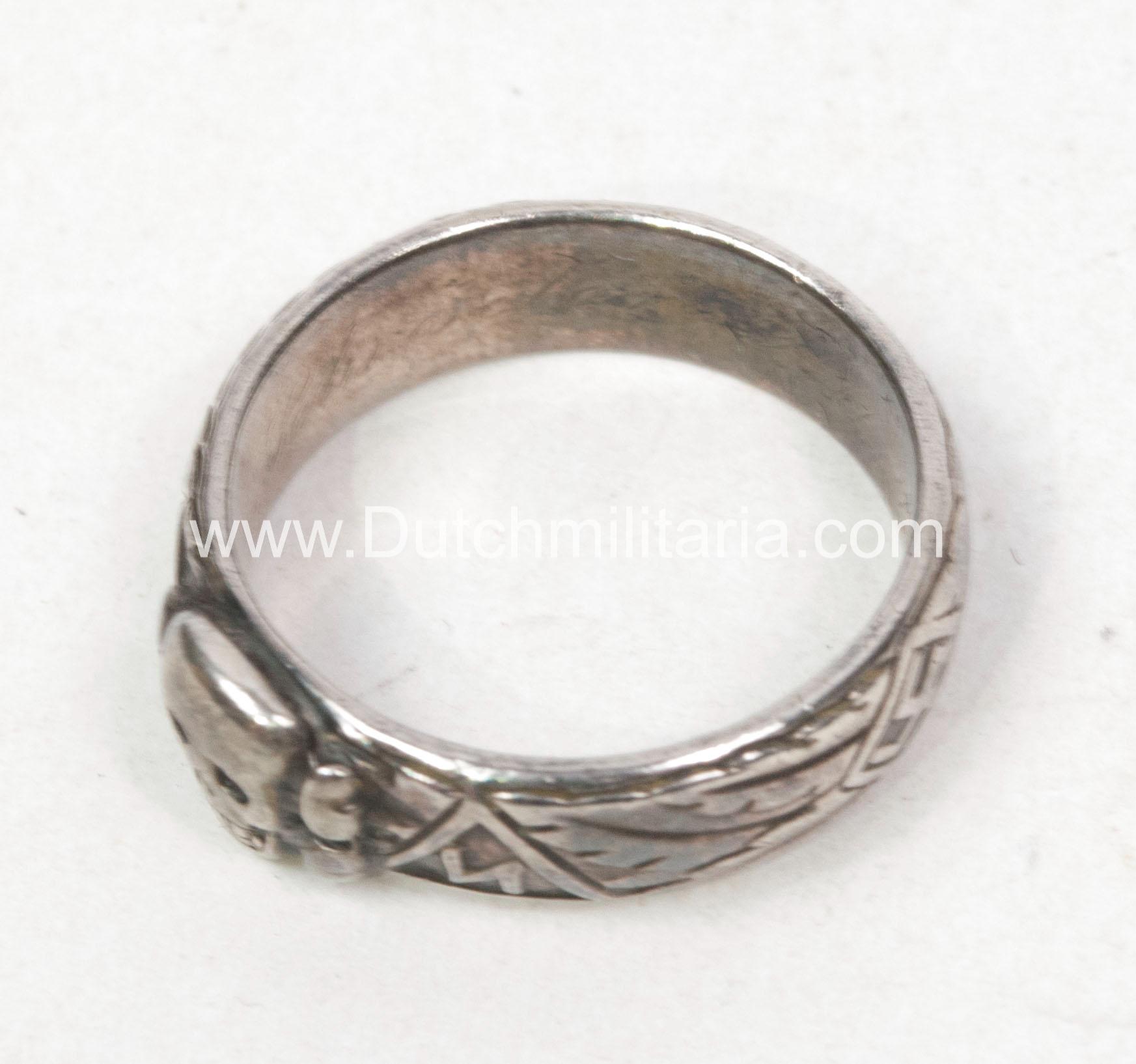 SS Totenkopfring / Ehrenring - rare - Image 33