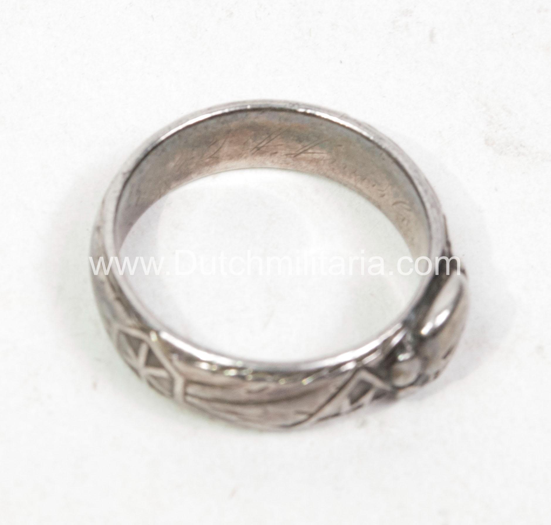 SS Totenkopfring / Ehrenring - rare - Image 36
