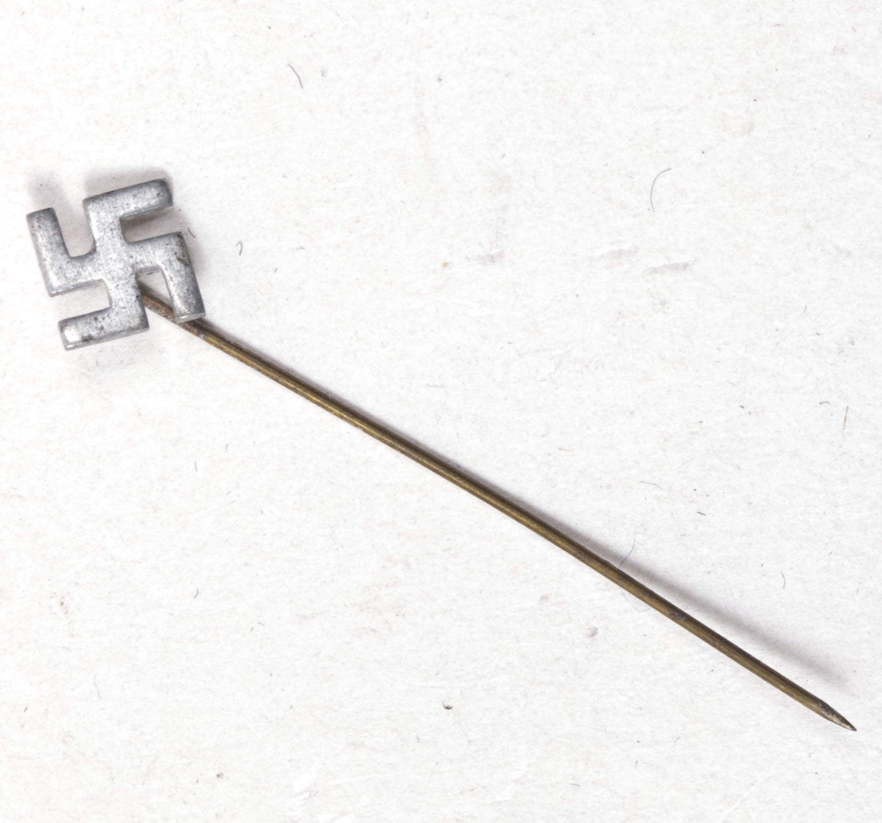 Small miniture sympathisers swastika stickpin (1) Small miniture sympathisers swastika stickpin