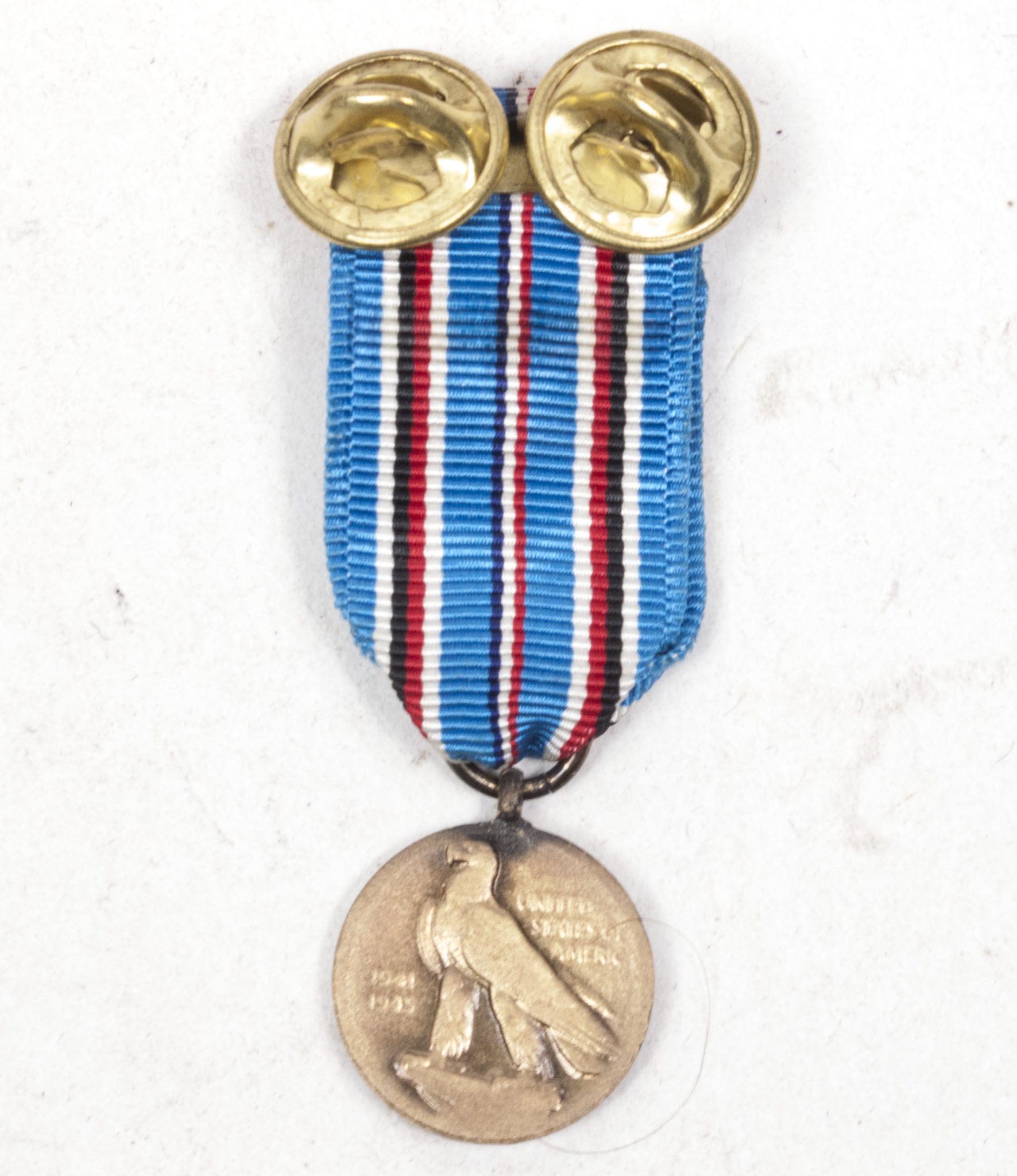 (USA) Miniature American Campaign medal (2)