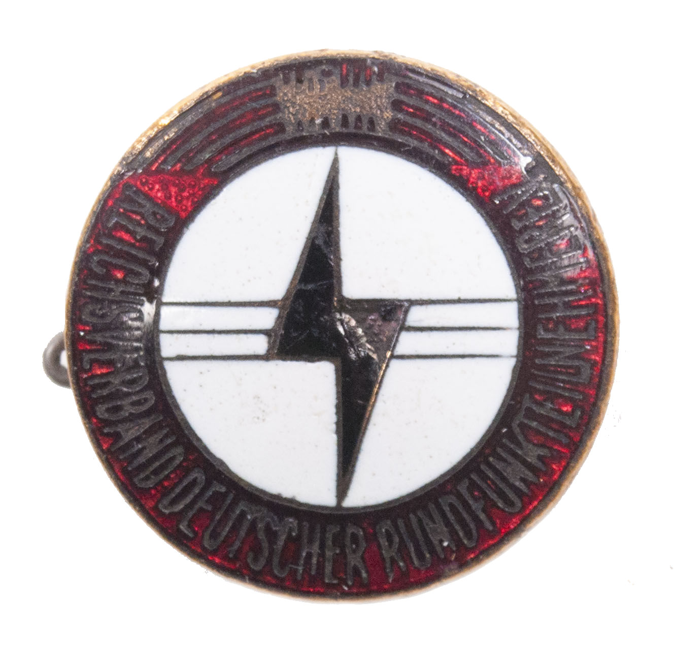 Verband Deutscher Rundfunkteilnehmer a.d. Saar E.V. (small badge 19 millimeter)