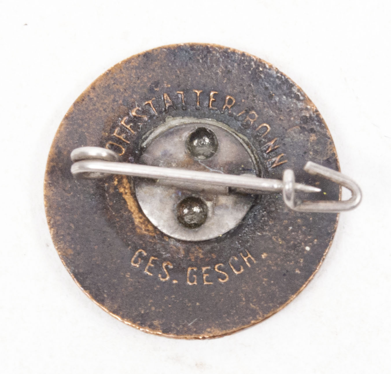 Verband Deutscher Rundfunkteilnehmer a.d. Saar E.V. (small badge 19 millimeter) (3) Verband Deutscher Rundfunkteilnehmer a.d. Saar E.V. (small badge 19 millimeter)