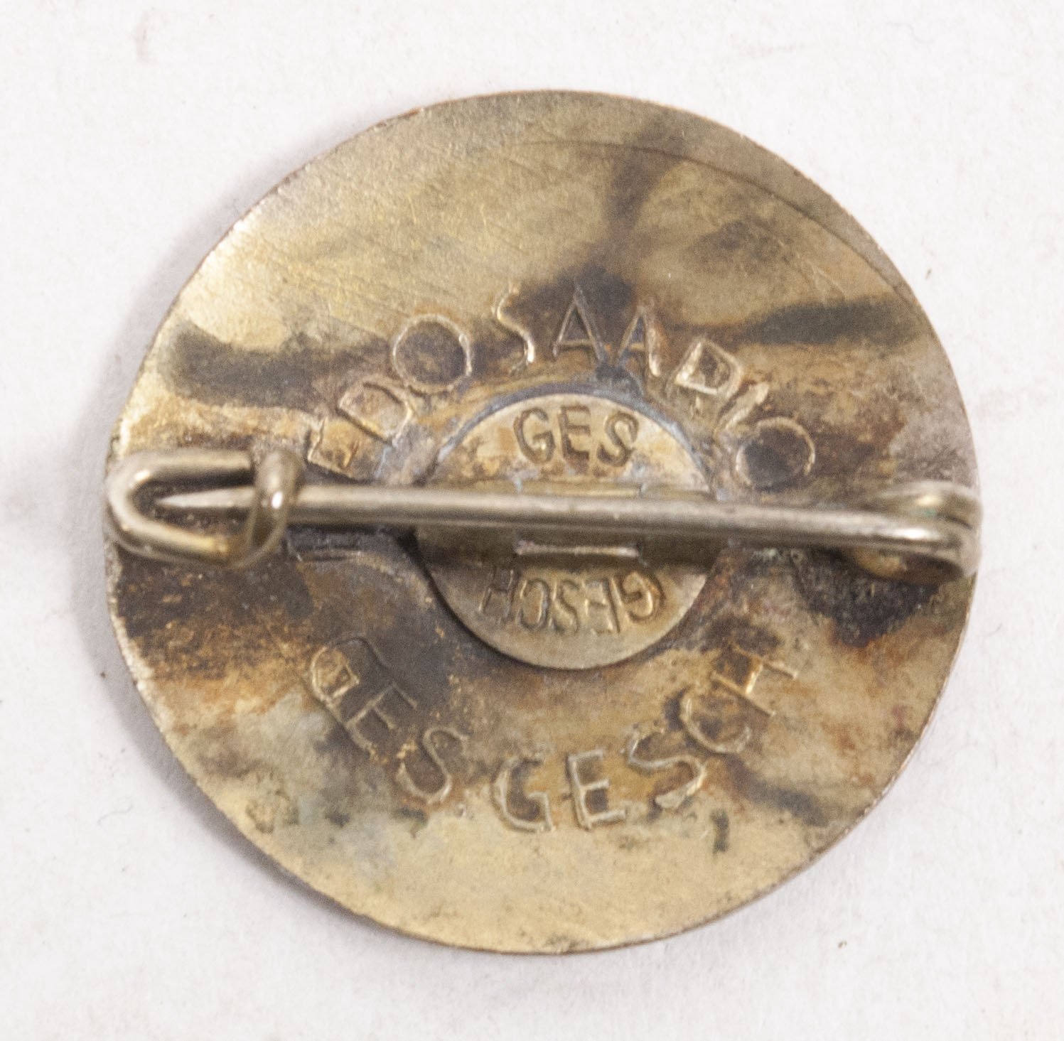 Verband Deutsher Rundfunkteilnehmer a.d. Saar E.V. (large badge) – (Maker Redo) (4) Verband Deutsher Rundfunkteilnehmer a.d. Saar E.V. (large badge) - (Maker Redo)