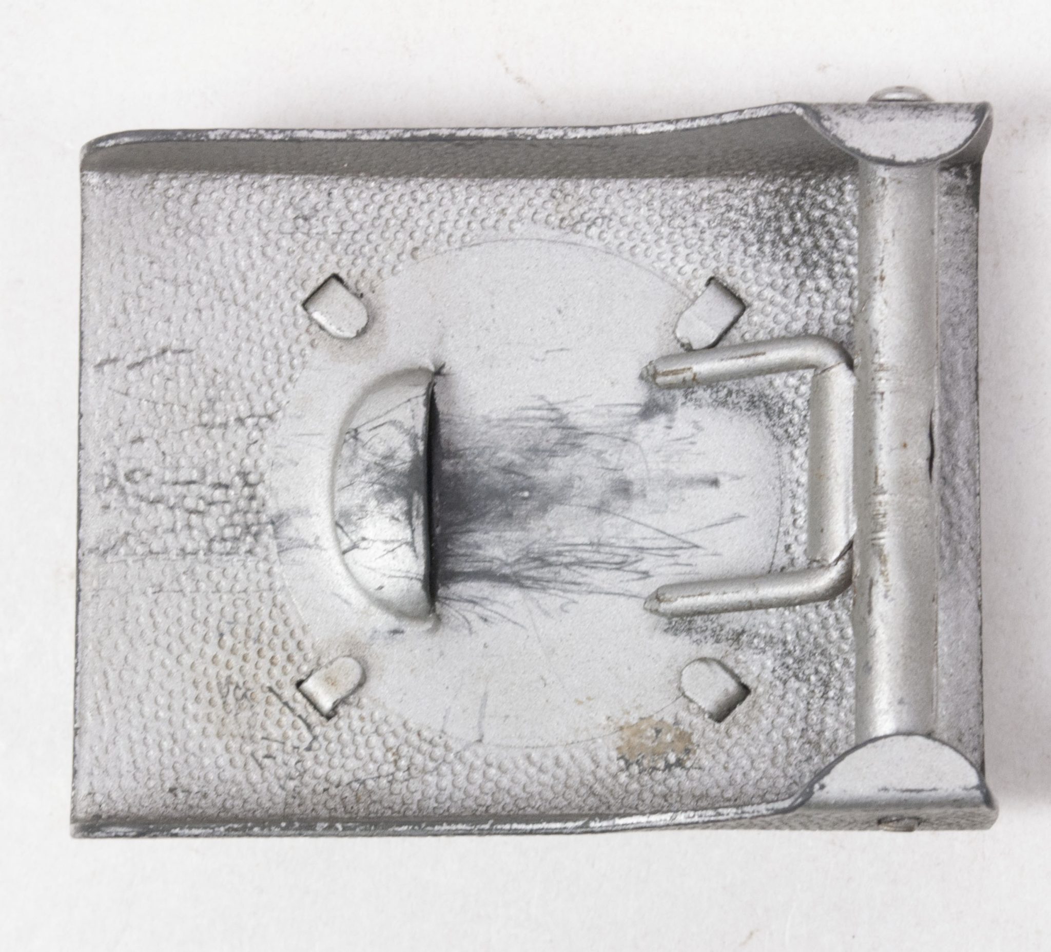 WWII steel Polizei parade buckle (5) WWII steel Polizei parade buckle