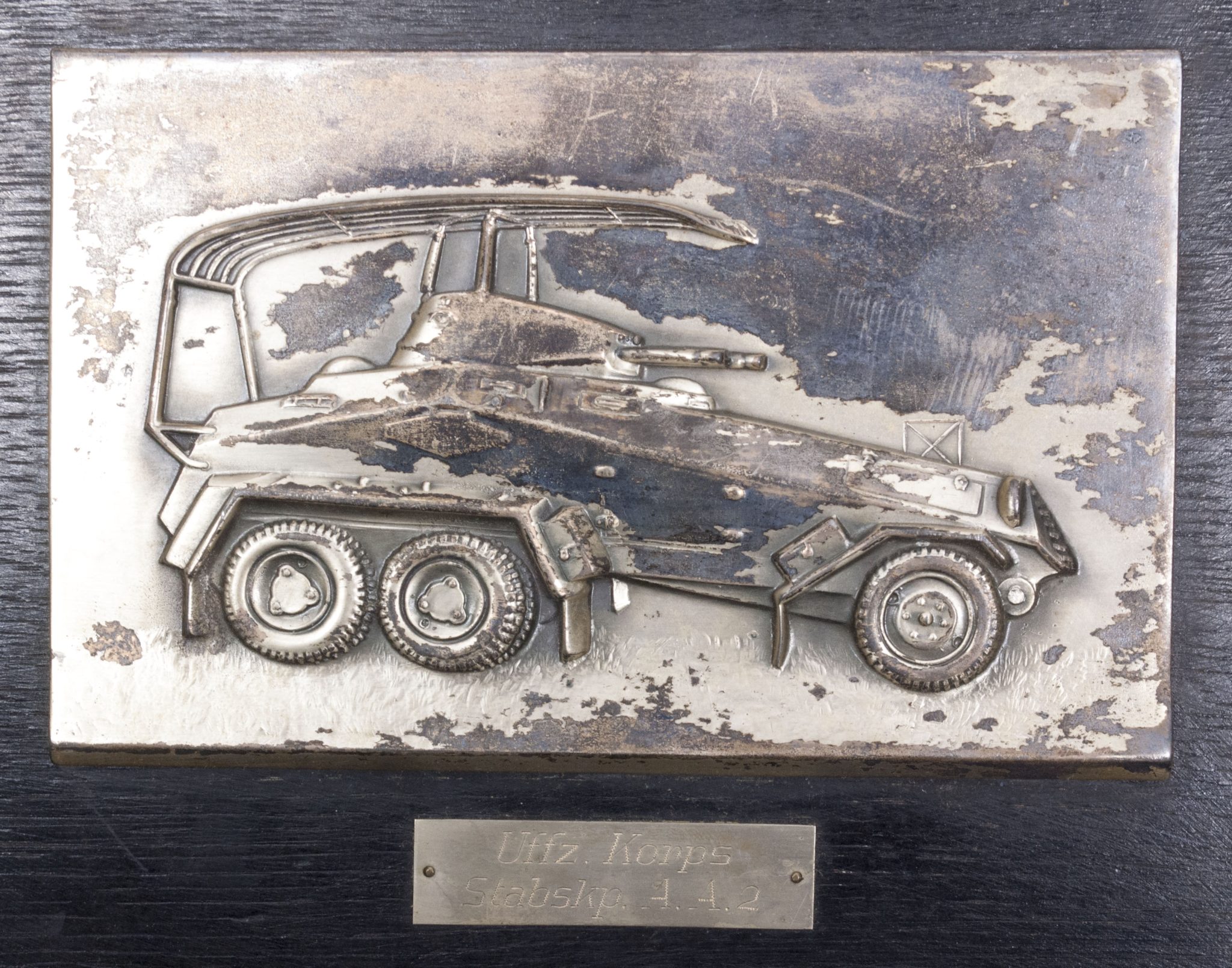 Wehrmacht (Heer) Schwerer Panzerspähwagen plakette - rare - Image 11
