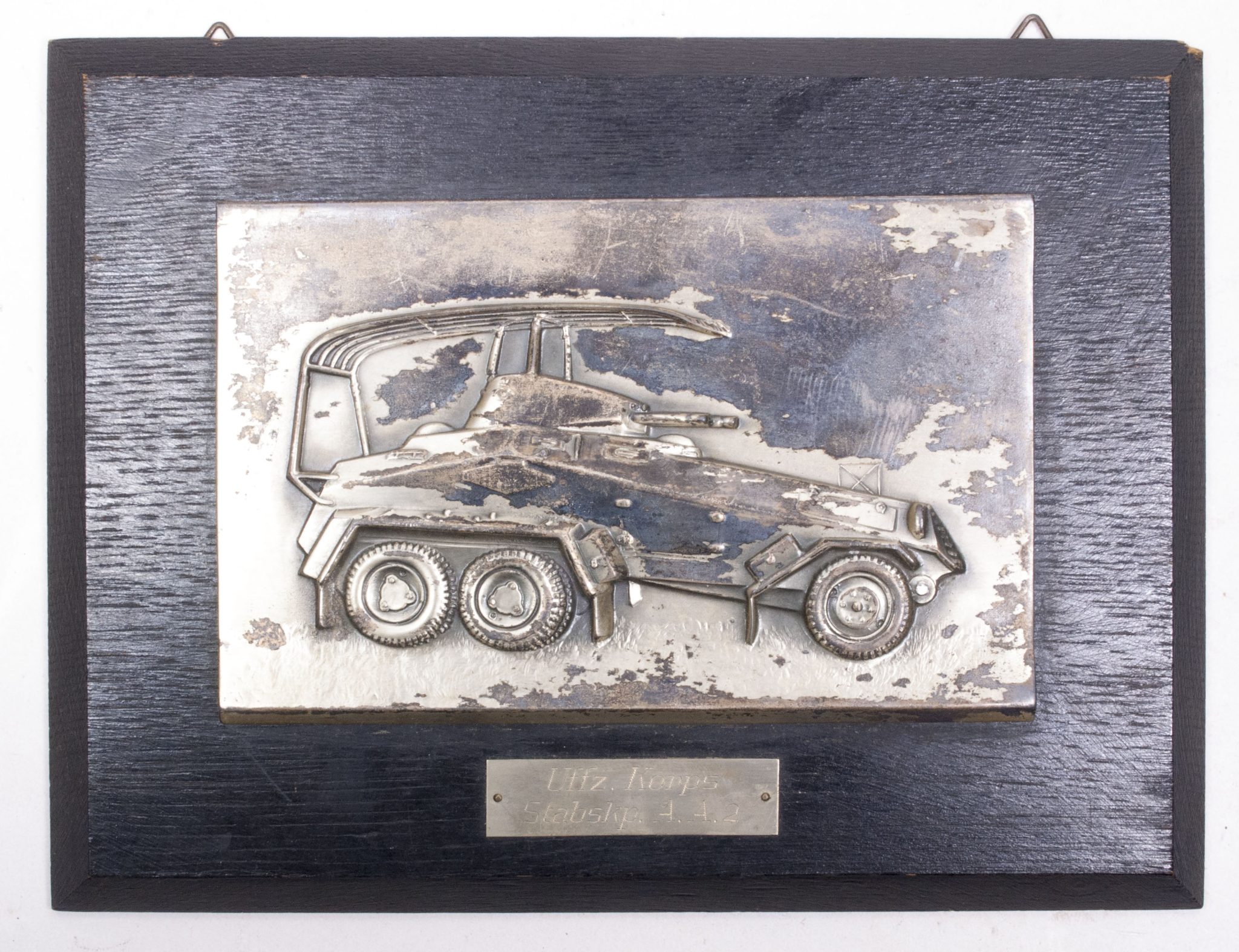 Wehrmacht (Heer) Schwerer Panzerspähwagen plakette - rare - Image 3