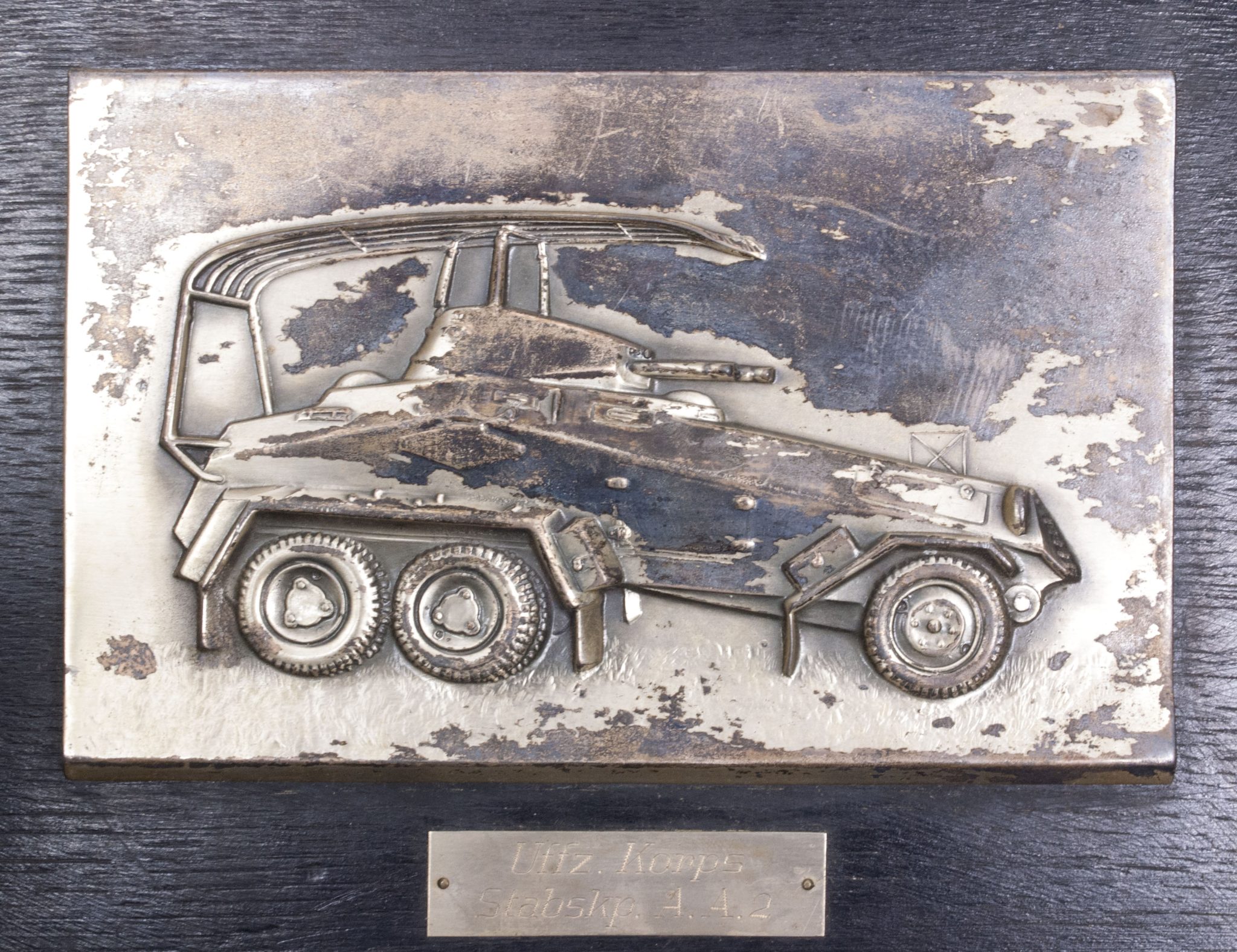Wehrmacht (Heer) Schwerer Panzerspähwagen plakette - rare - Image 4