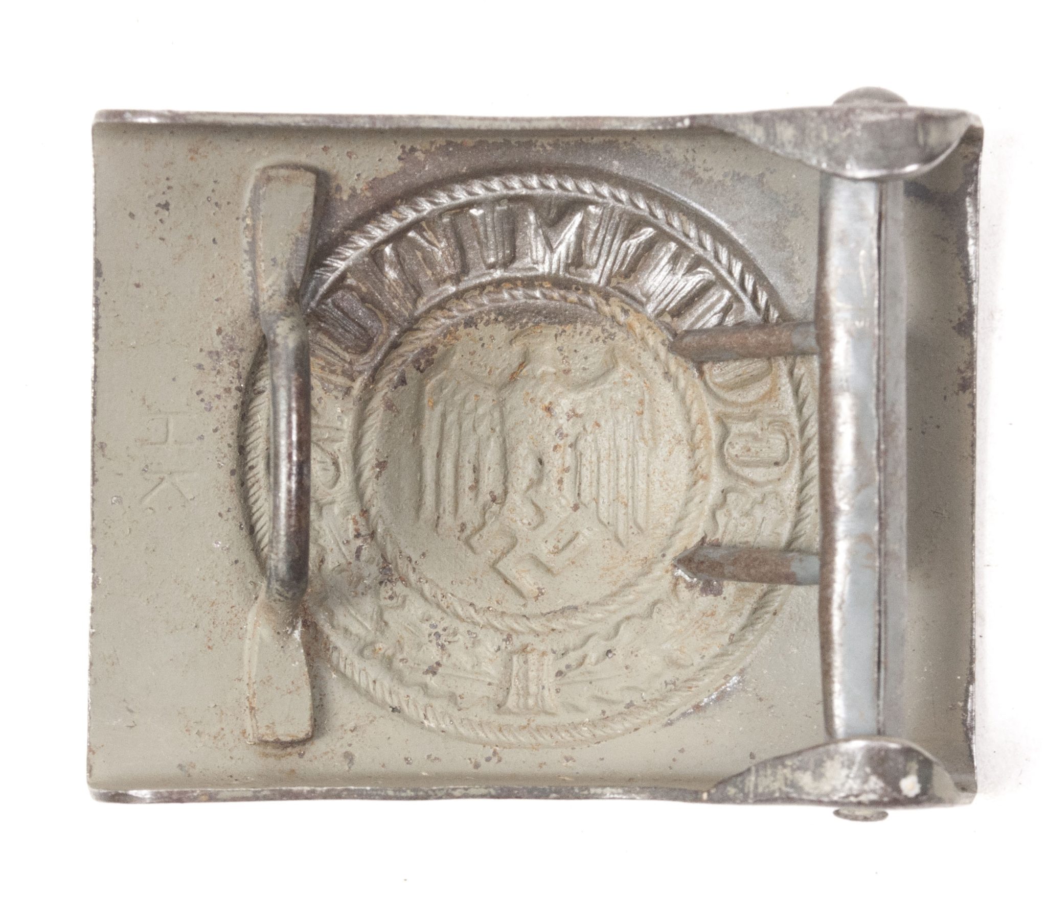 Wehrmacht (Heer) buckle (Maker HK – Hermann Koller) (6) Wehrmacht (Heer) buckle (Maker HK - Hermann Koller)