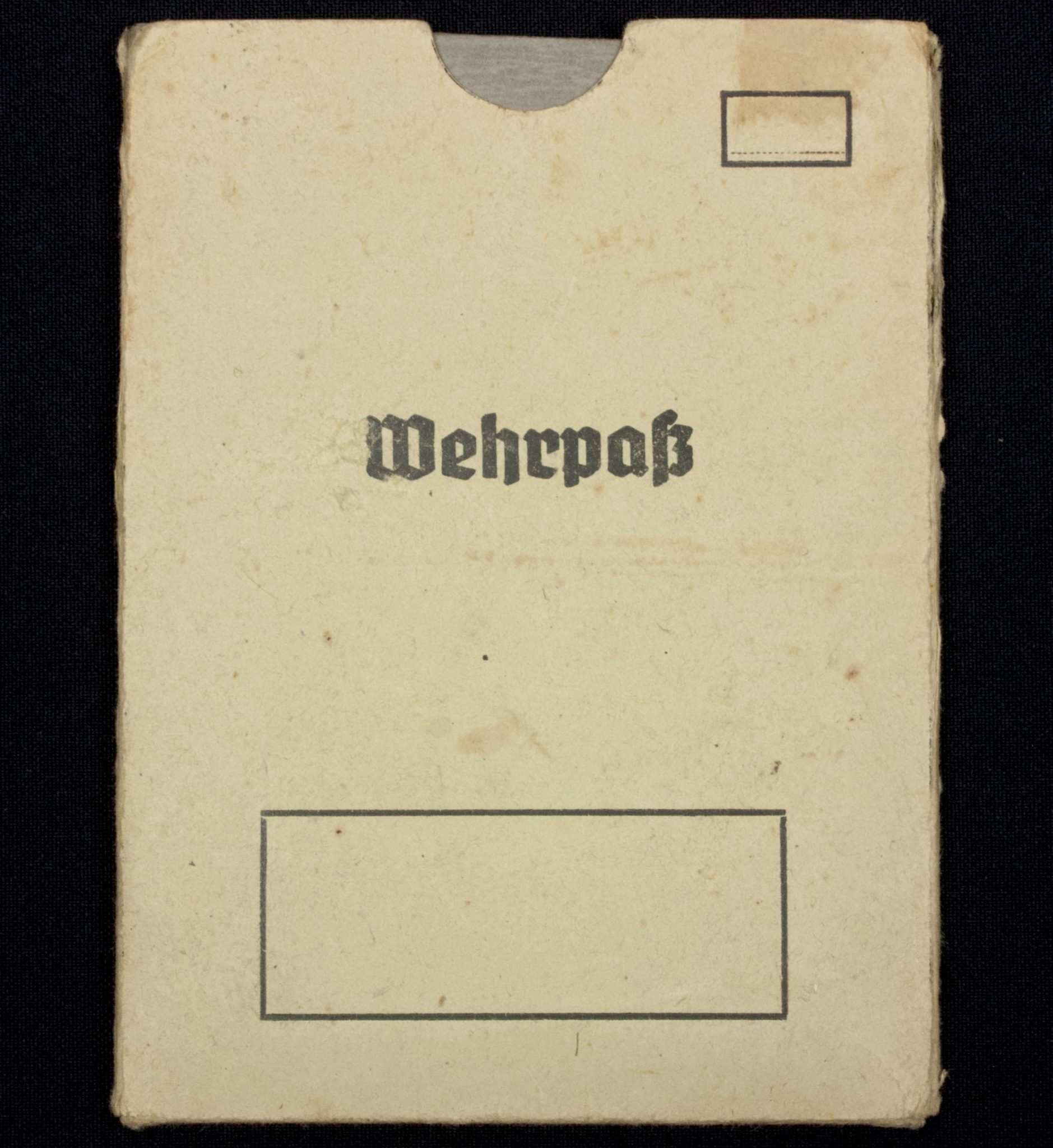 Wehrpass + Hulle from Duisburg (1) Wehrpass + Hulle from Duisburg