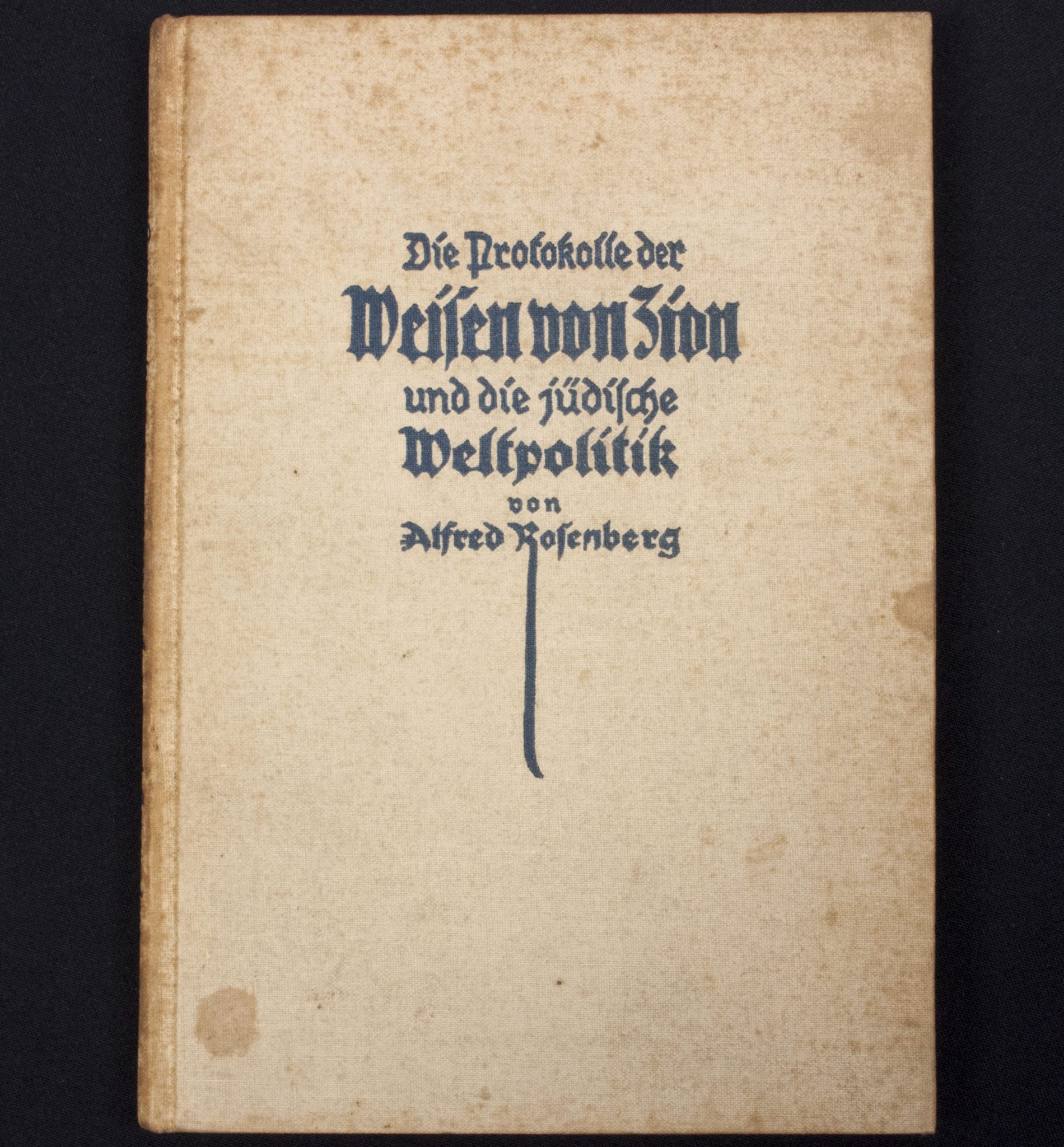 (Book) Alfred Rosenberg - Die Protokolle der Weisen von Zion (1933) - rare