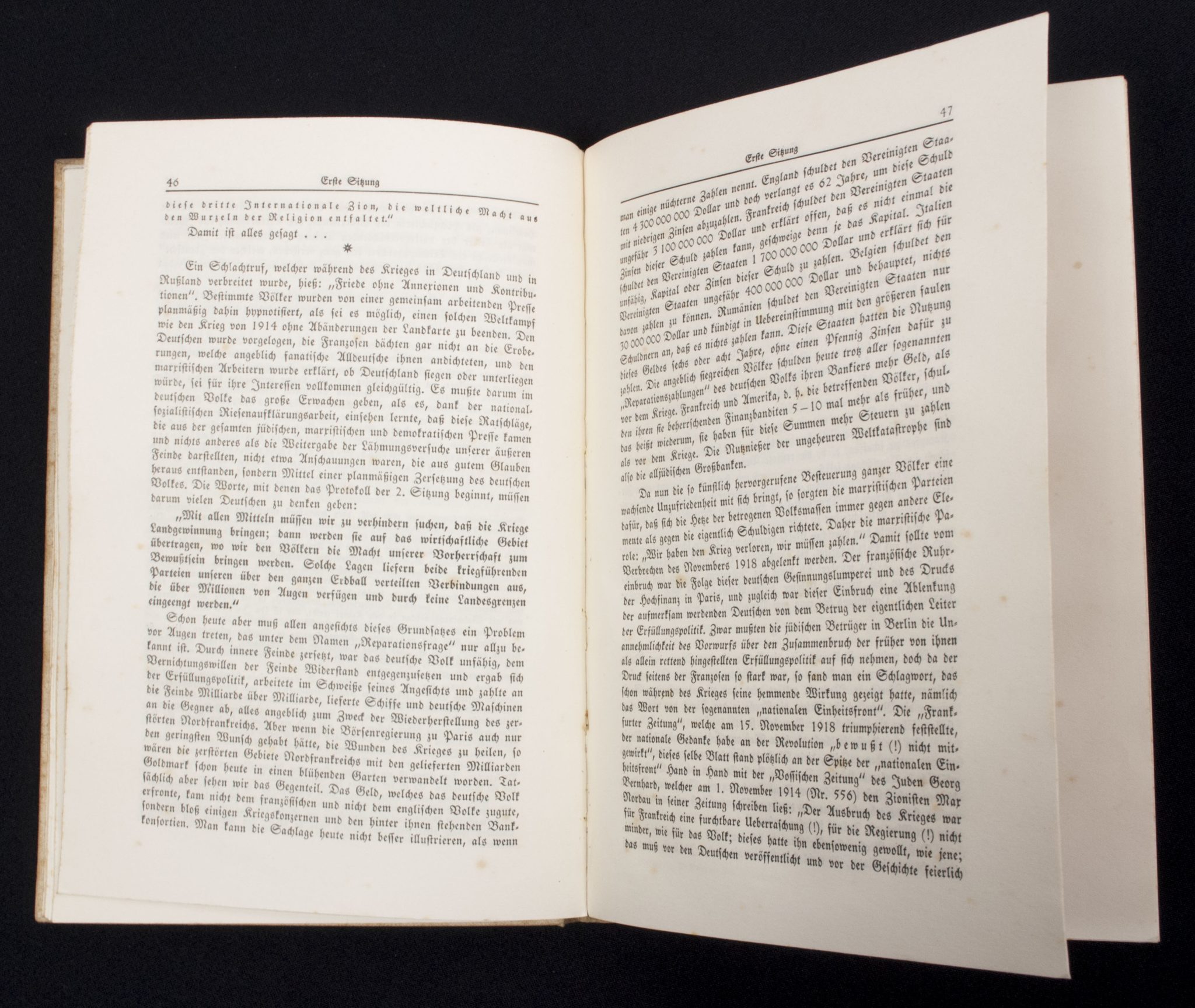 (Book) Alfred Rosenberg - Die Protokolle der Weisen von Zion (1933) - rare