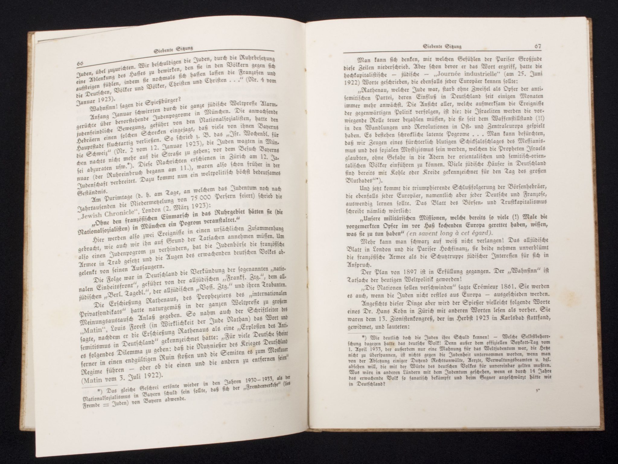 (Book) Alfred Rosenberg - Die Protokolle der Weisen von Zion (1933) - rare