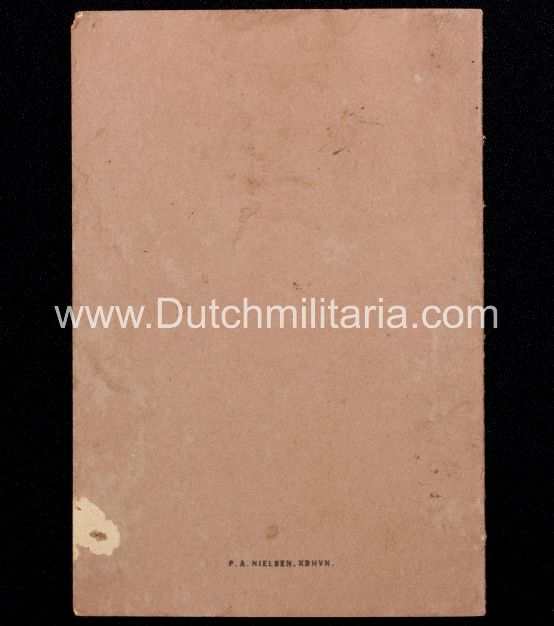 (Denmark) Danmarks National-Socialistiske Faggrupper (D.N.S.F.G.) memberpass - extremely rare