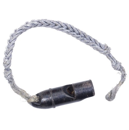 Hitlerjugend (HJ) lanyard + whistle