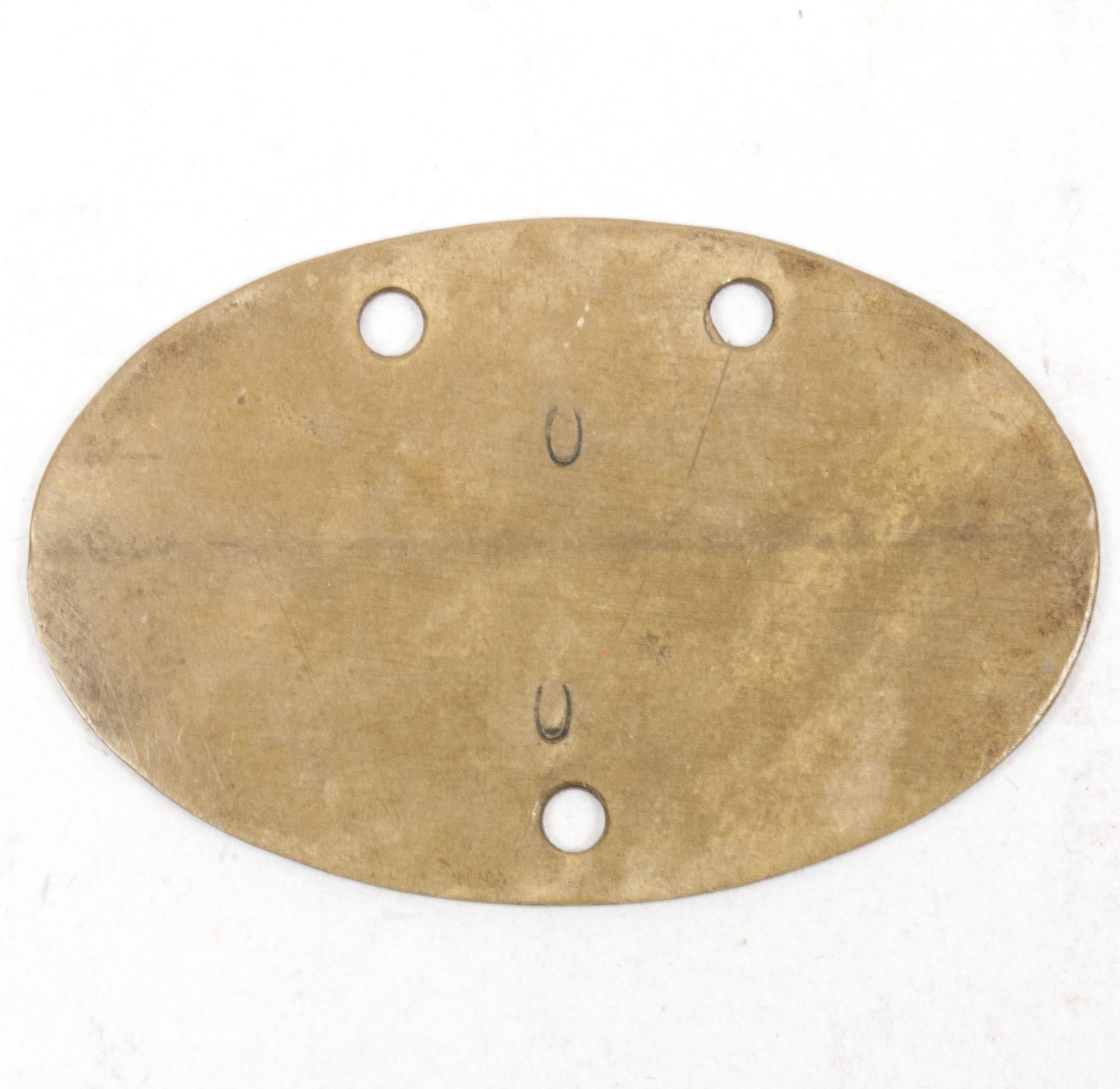 Kriegsmarine (KM) Erkennungsmarke (2)