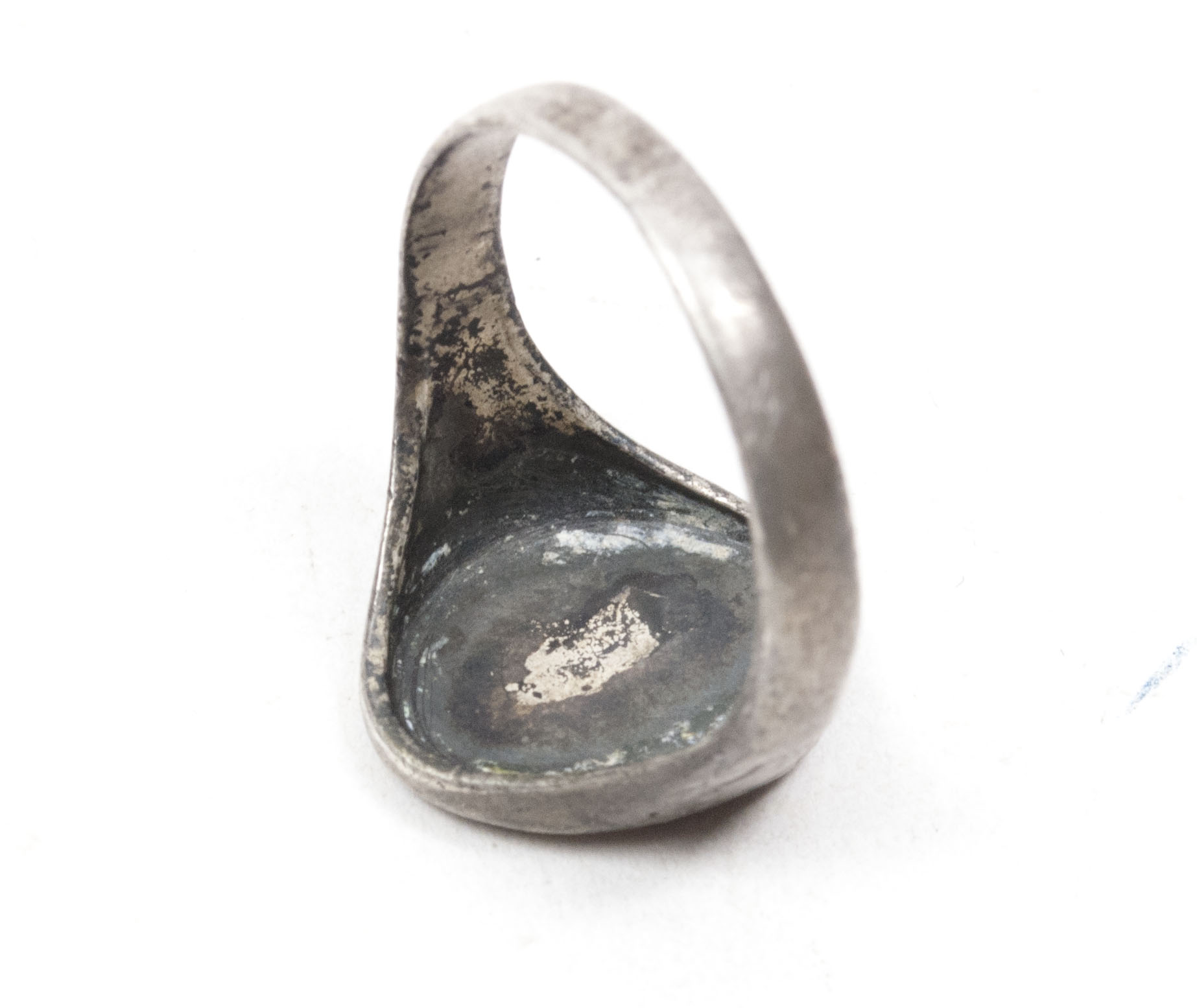 Luftwaffe (LW) Flugzeugführer ring (Hallmarked 835 silver)