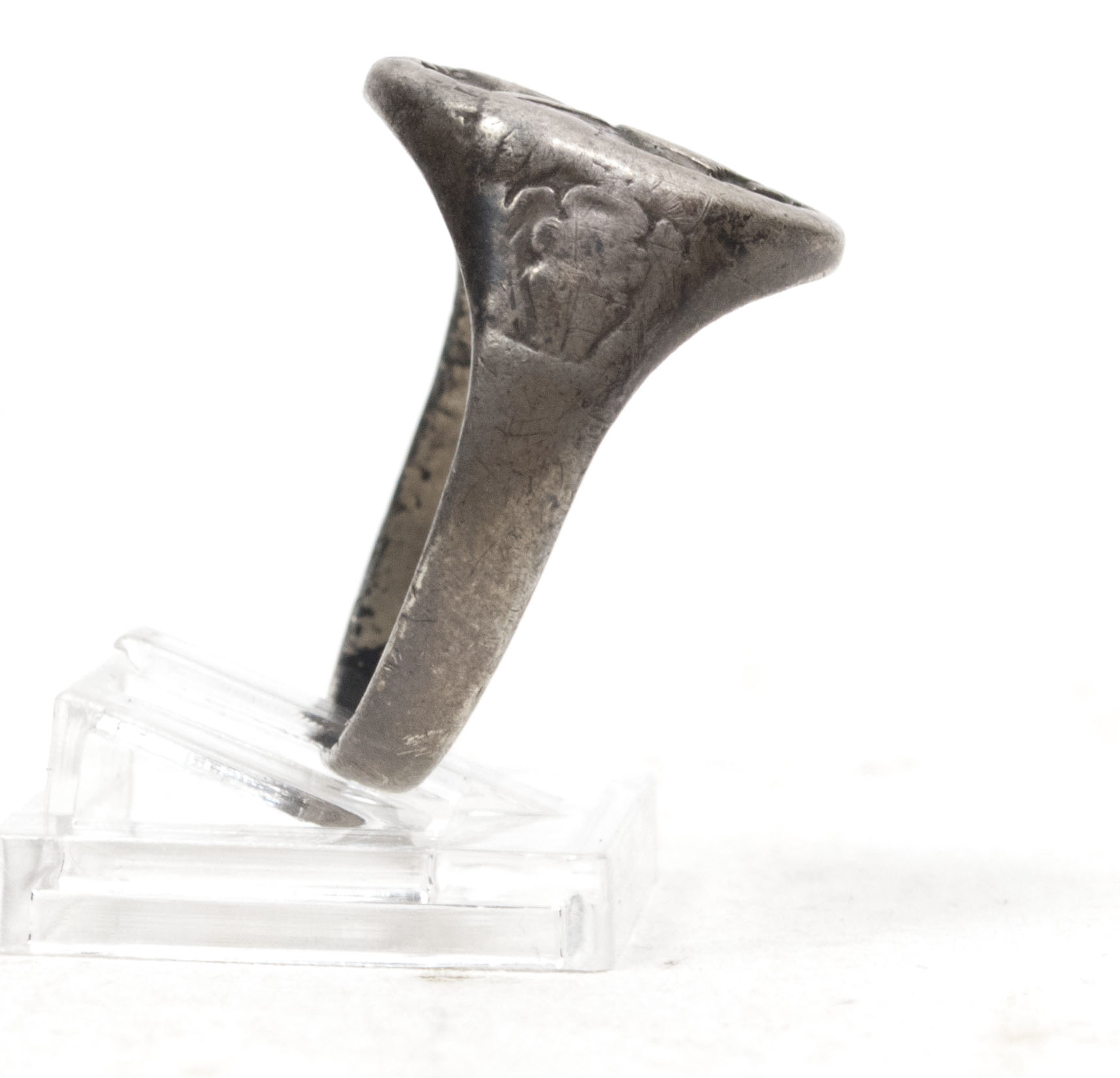 Luftwaffe (LW) Flugzeugführer ring (Hallmarked 835 silver)