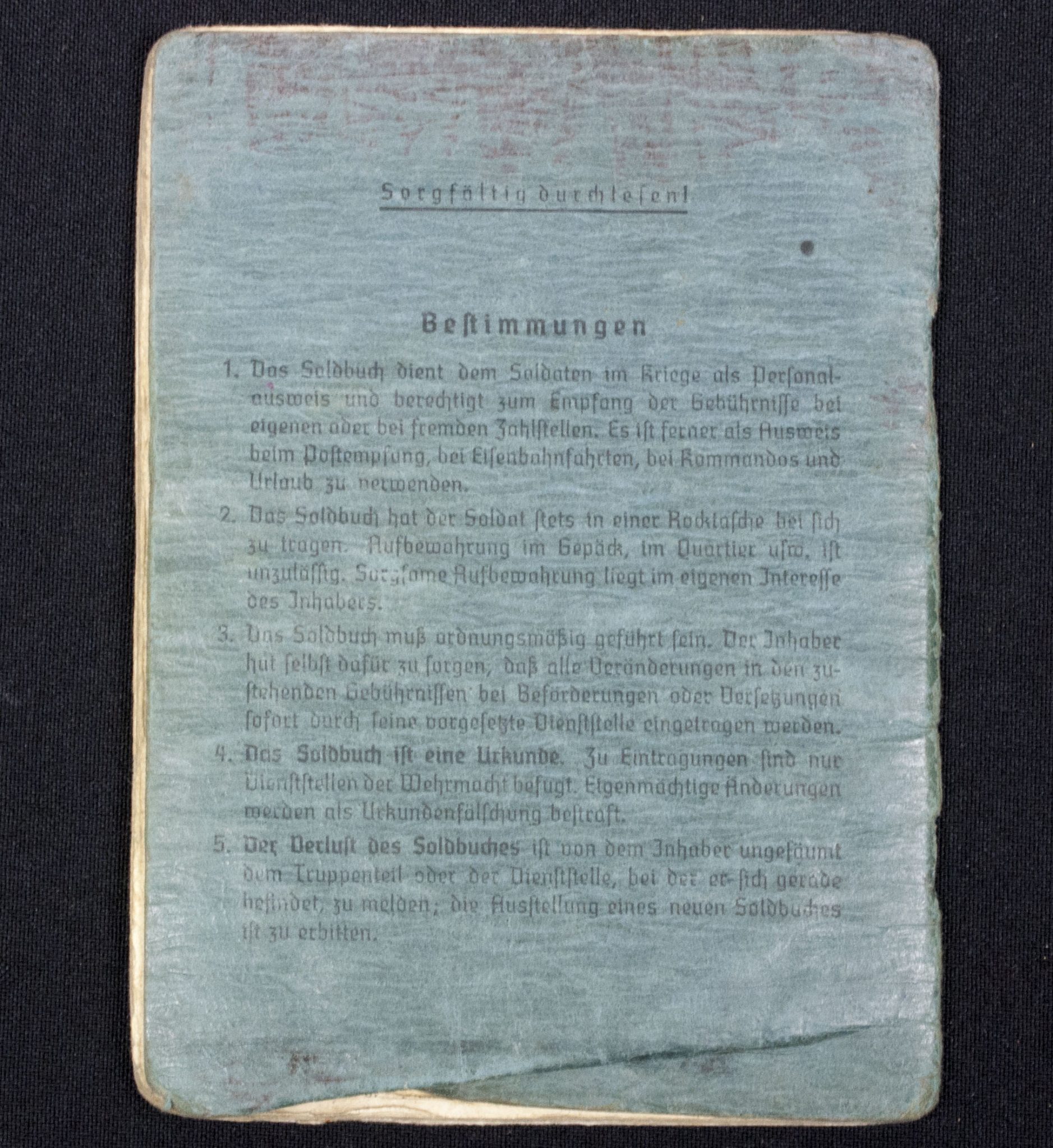 Luftwaffe (LW) Soldbuch Fliegerhorst Kompanie Schwabisch-Hall, later Flg.-Horstkompanie Ingolstadt - Image 19