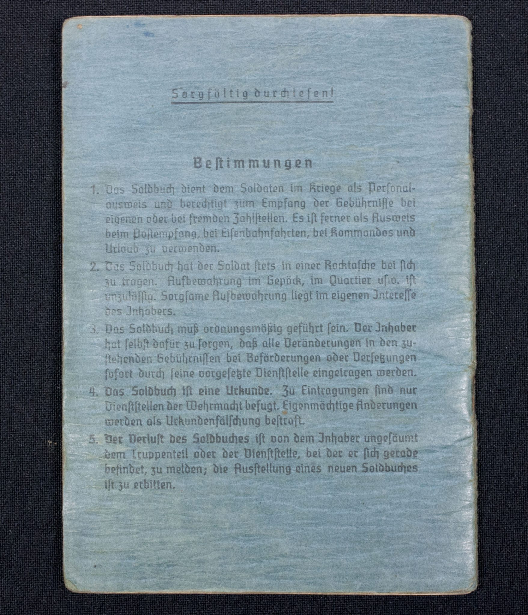 Luftwaffe (LW) Soldbuch + Wehrpass 1./L S.-Ers.-Abt.2 - Image 16