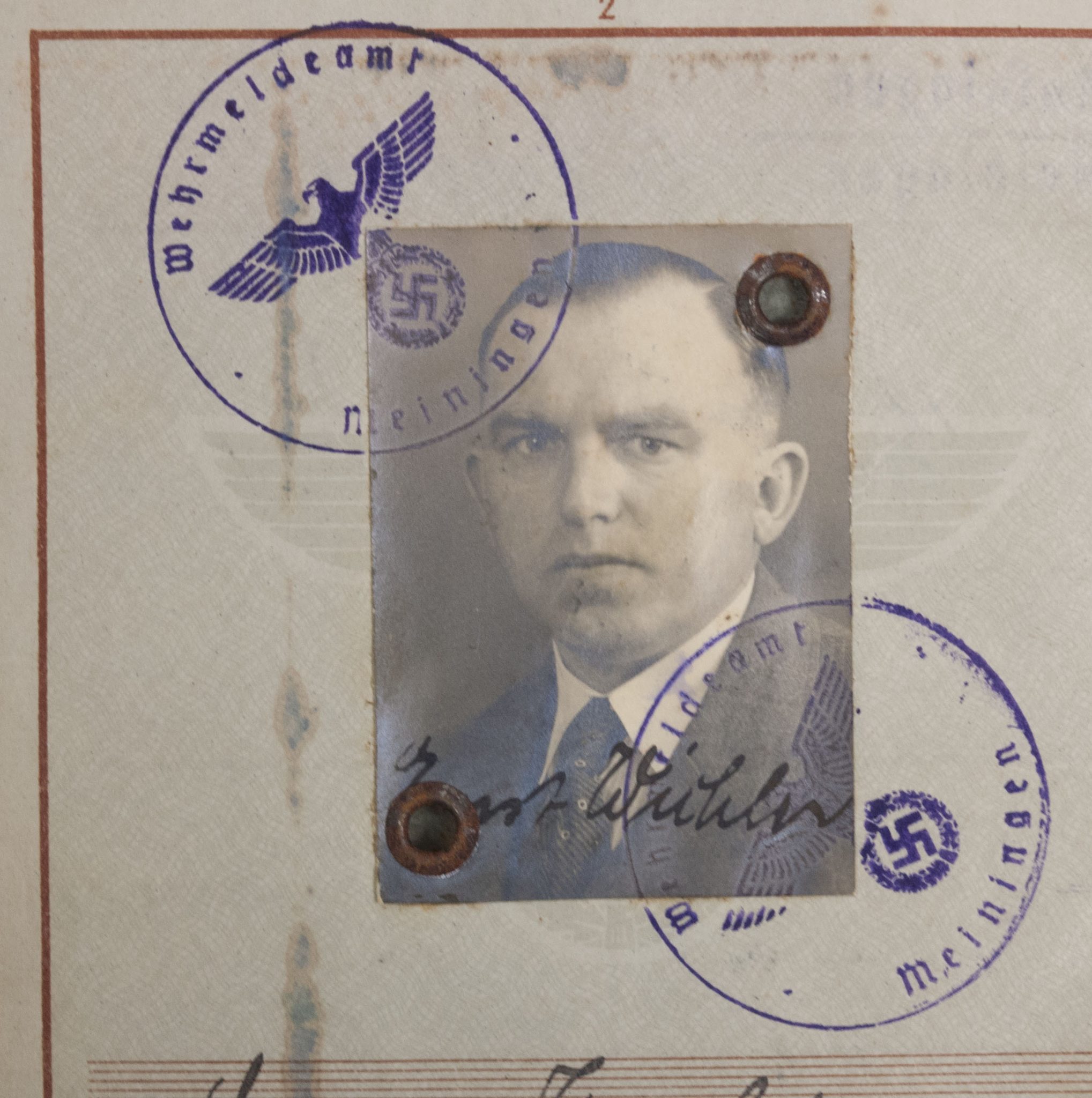 Luftwaffe (LW) Soldbuch + Wehrpass 1./L S.-Ers.-Abt.2 - Image 34