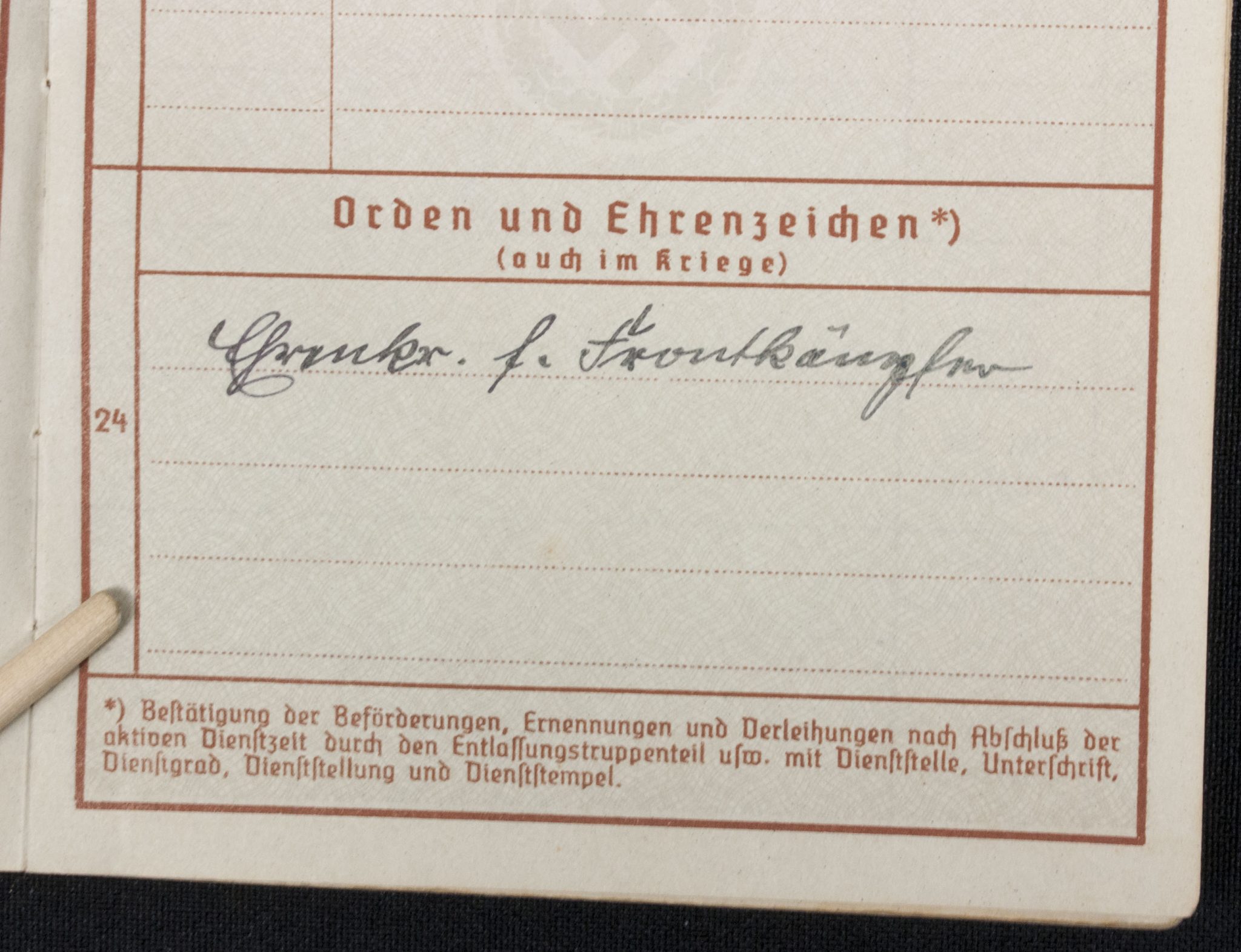 Luftwaffe (LW) Soldbuch + Wehrpass 1./L S.-Ers.-Abt.2 - Image 43