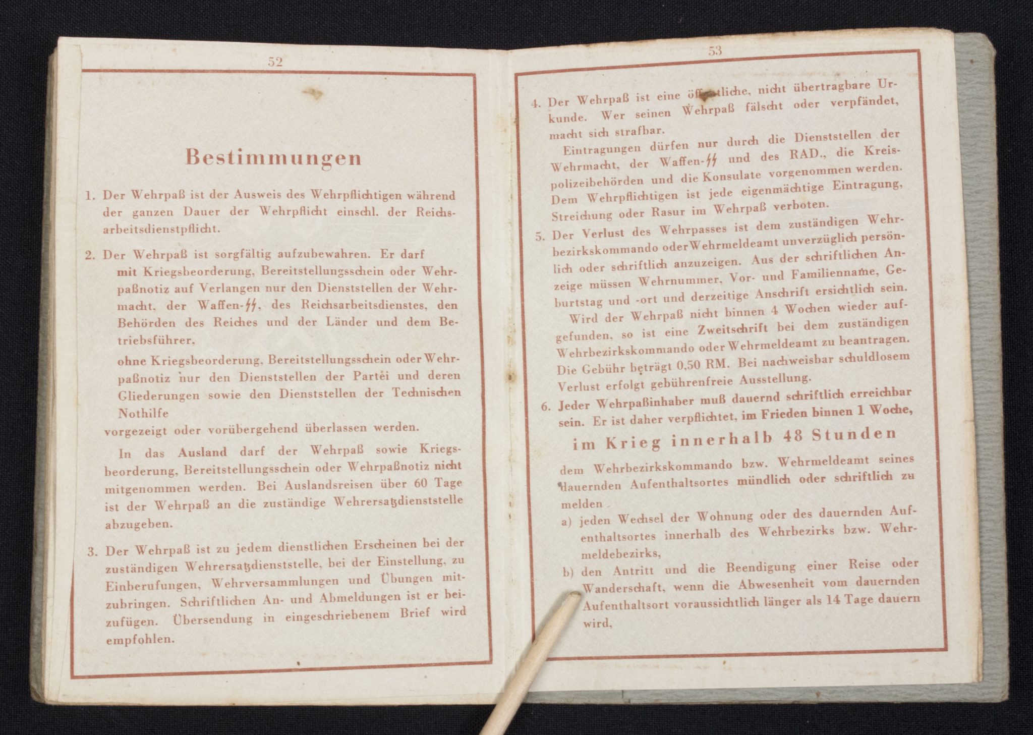 Luftwaffe (LW) Soldbuch + Wehrpass 1./L S.-Ers.-Abt.2 - Image 53