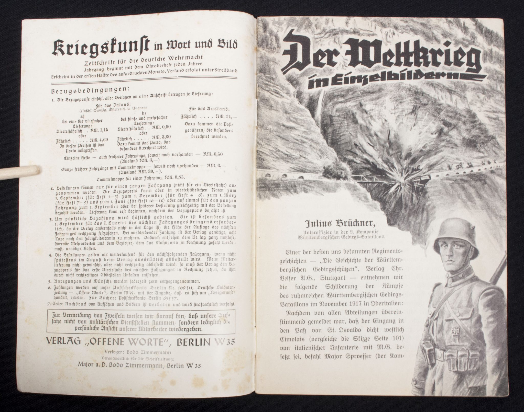 (Magazine) Kriegskunst in Wort und Bild – (Heft 3 – Dezember 1935) (2)