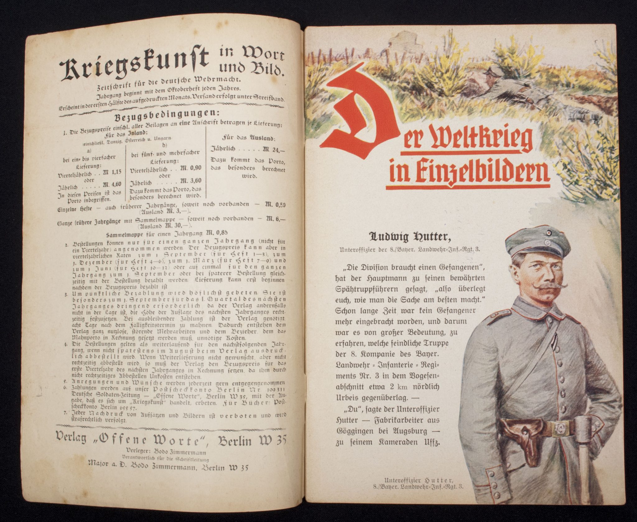 (Magazine) Kriegskunst in Wort und Bild – (Heft 9 Juni 1935) (2)